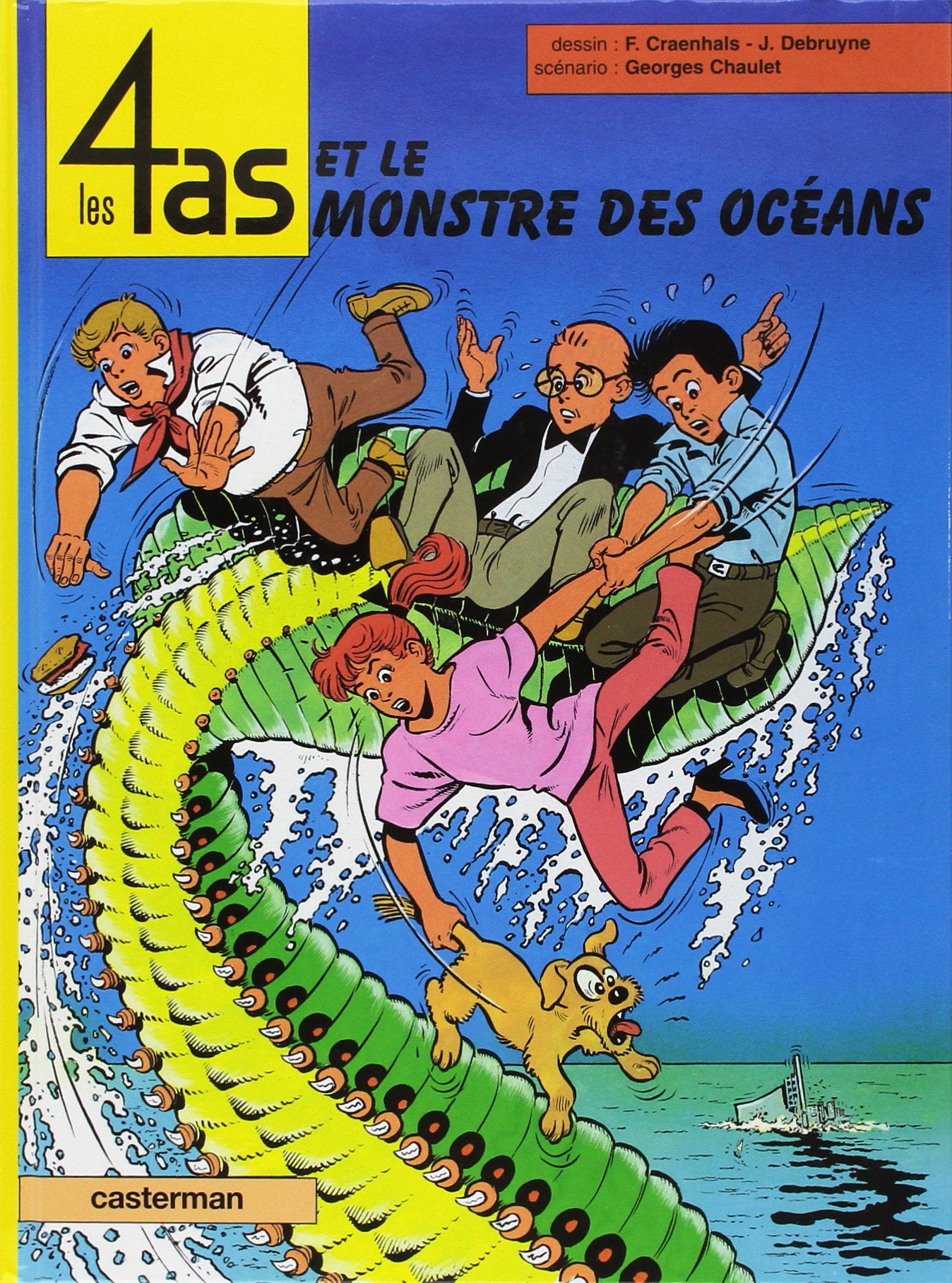 Les 4 As et le monstre des océans 9782203315389