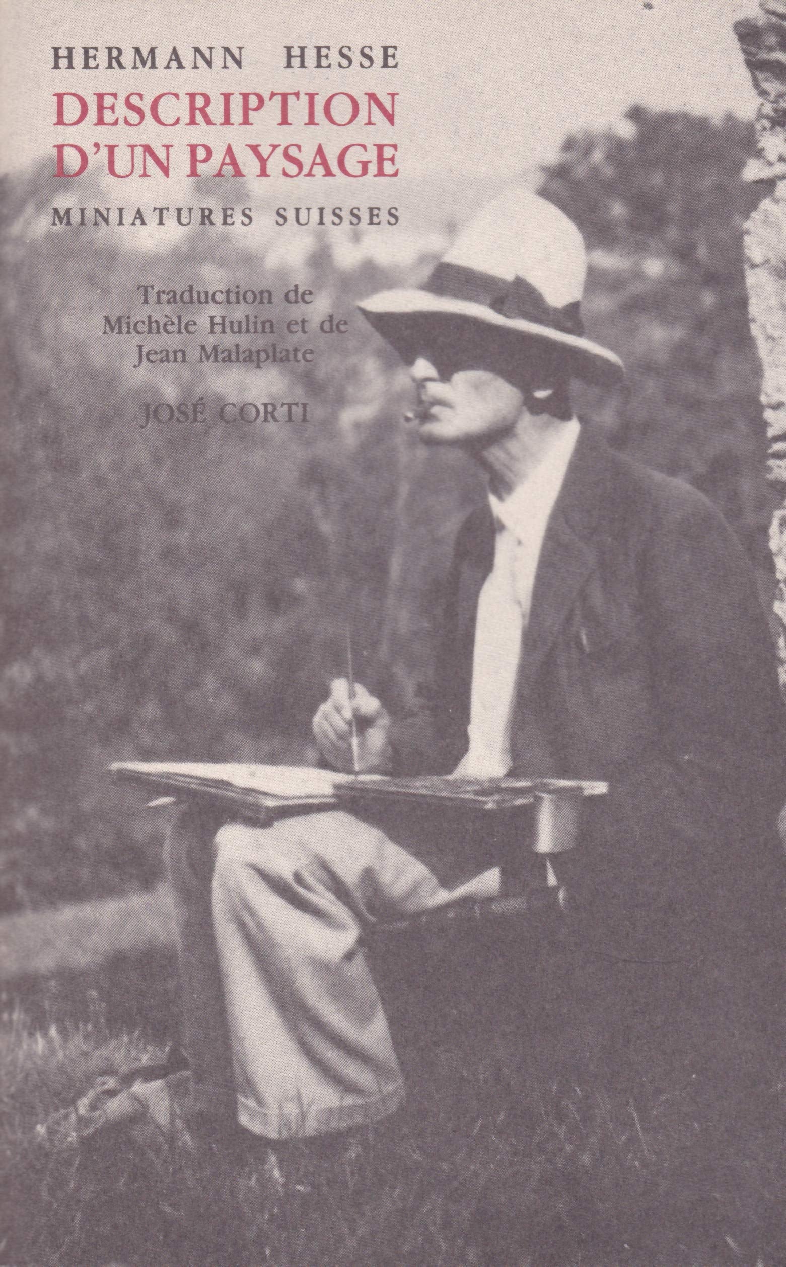 Description d'un paysage. Miniatures suisses 9782714305107