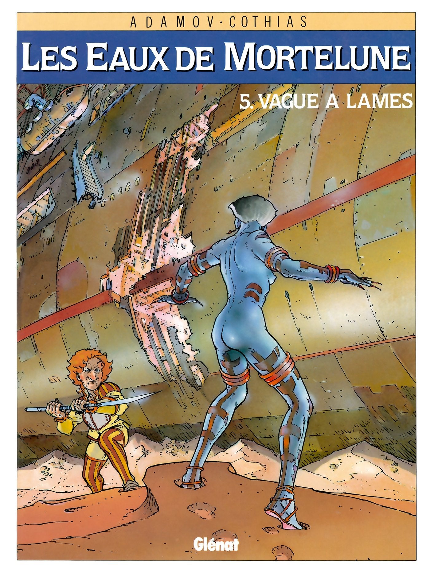 Les Eaux de Mortelune, tome 5 : Vague à lames 9782723414135