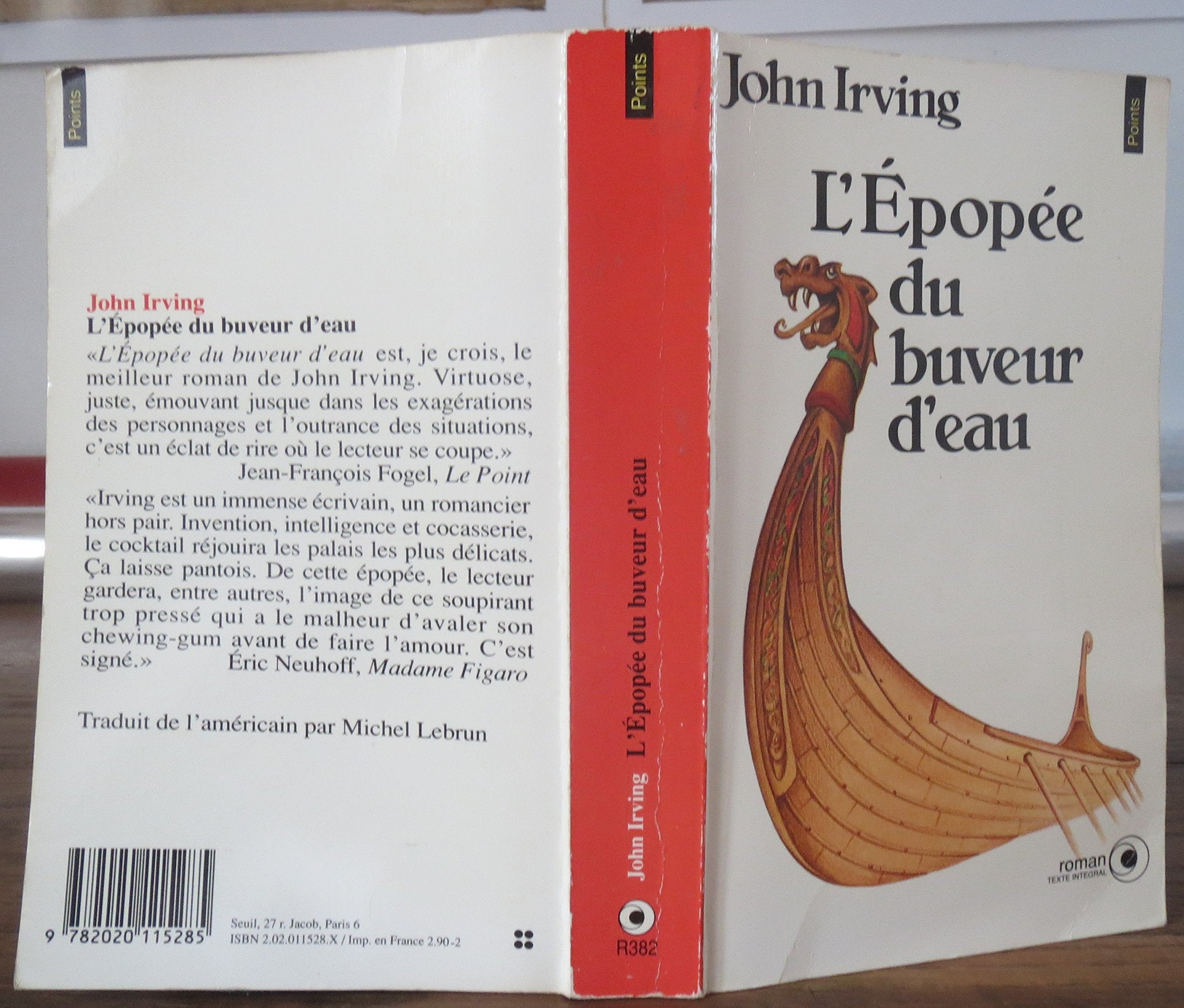L'Épopée du buveur d'eau 9782020115285