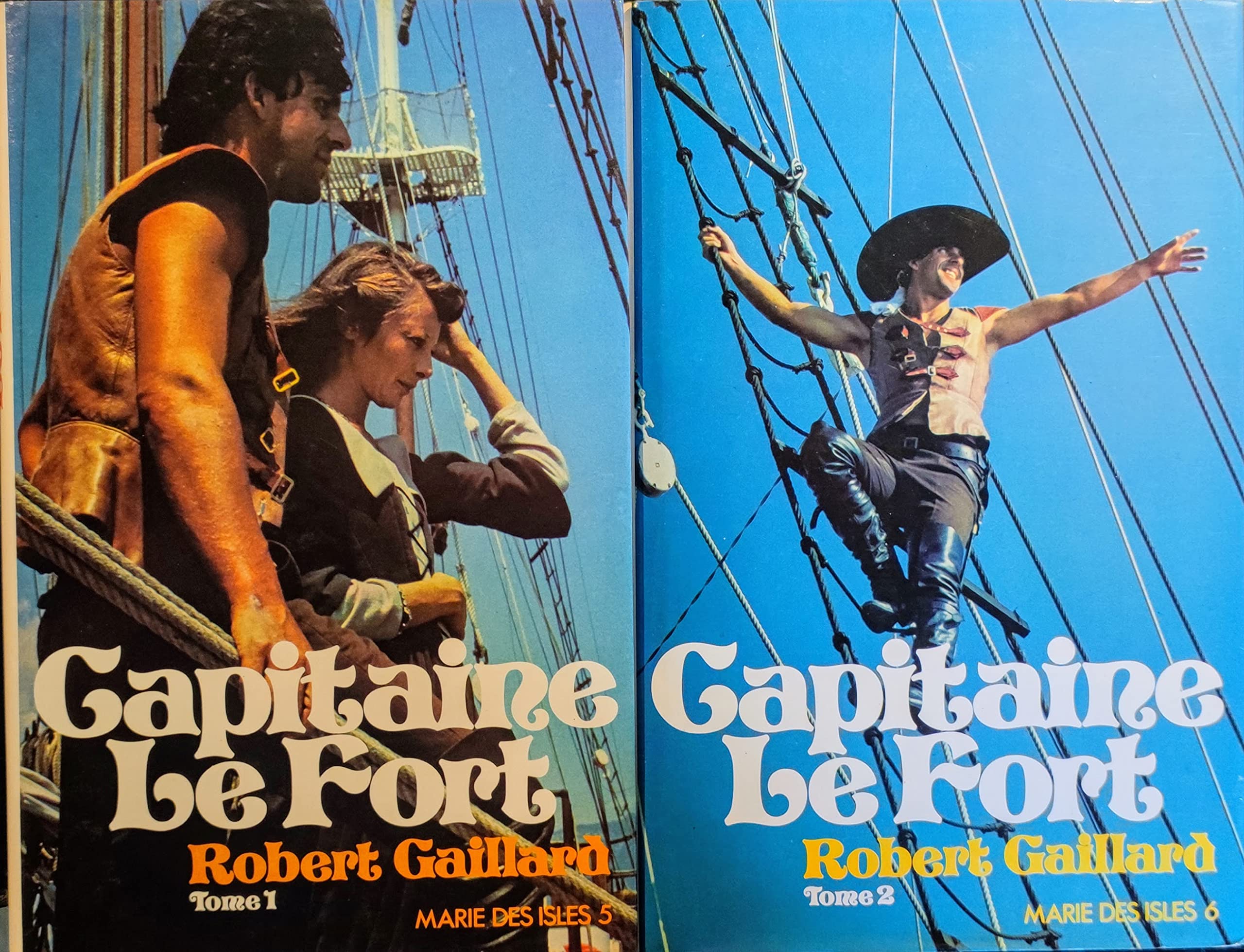 Capitaine Le Fort, tomes 1 et 2 (Marie des Isles 5 et 6) LOT 2 Livres