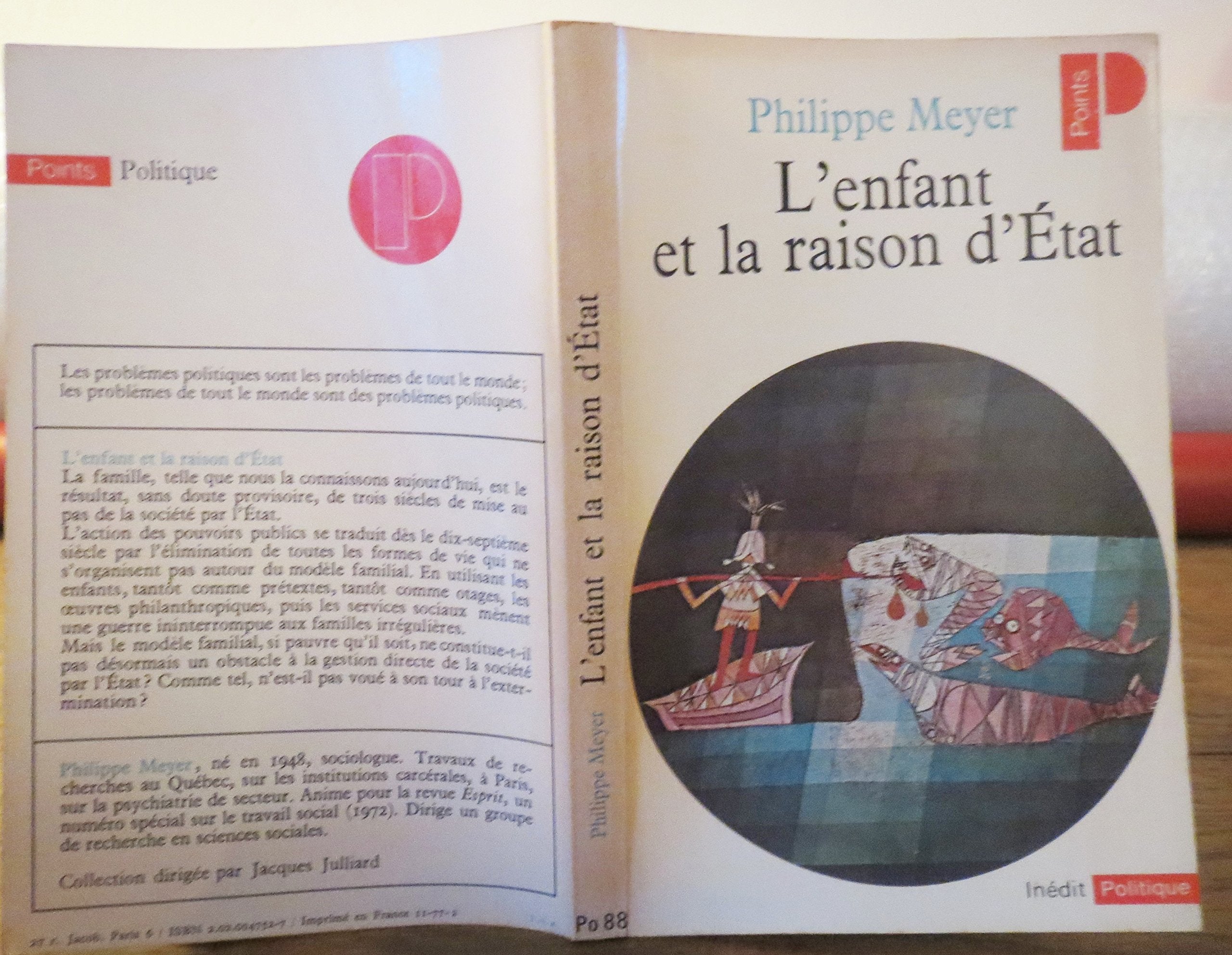 L'Enfant et la Raison d'Etat 9782020047524