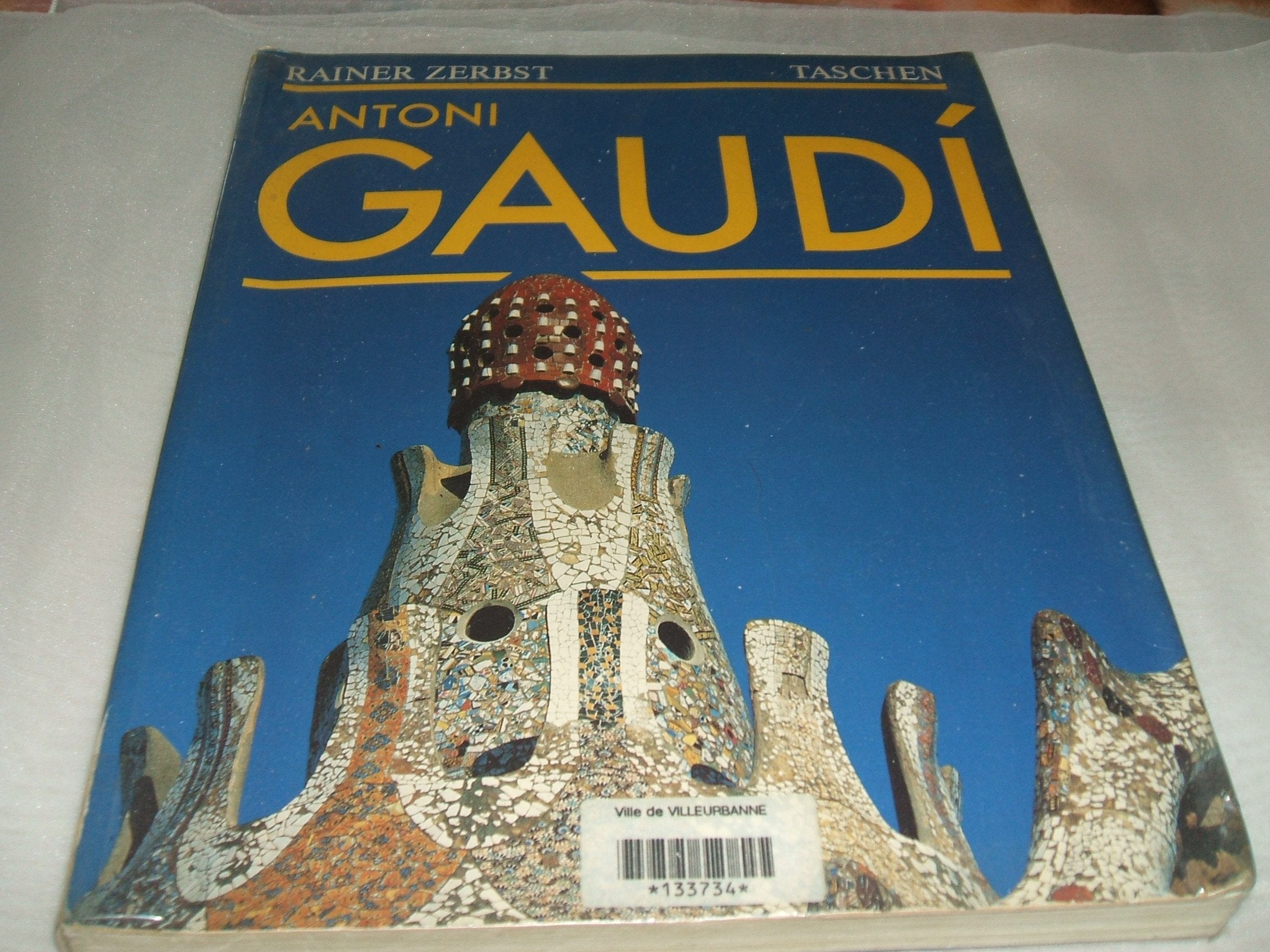 Antonio Gaudi : Une vie en architecture 9783822801055