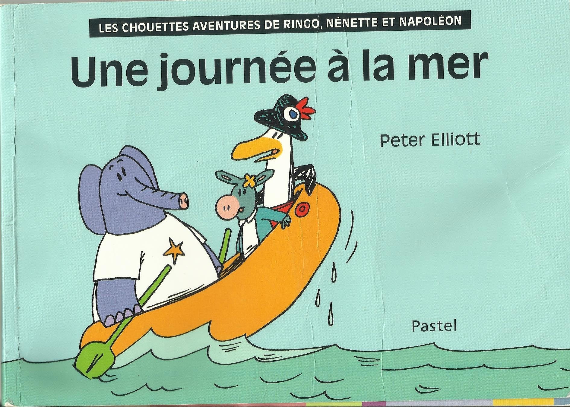 UNE JOURNEE A LA MER - les chouettes aventures de ringo, nenette et napoléon 9782211092364