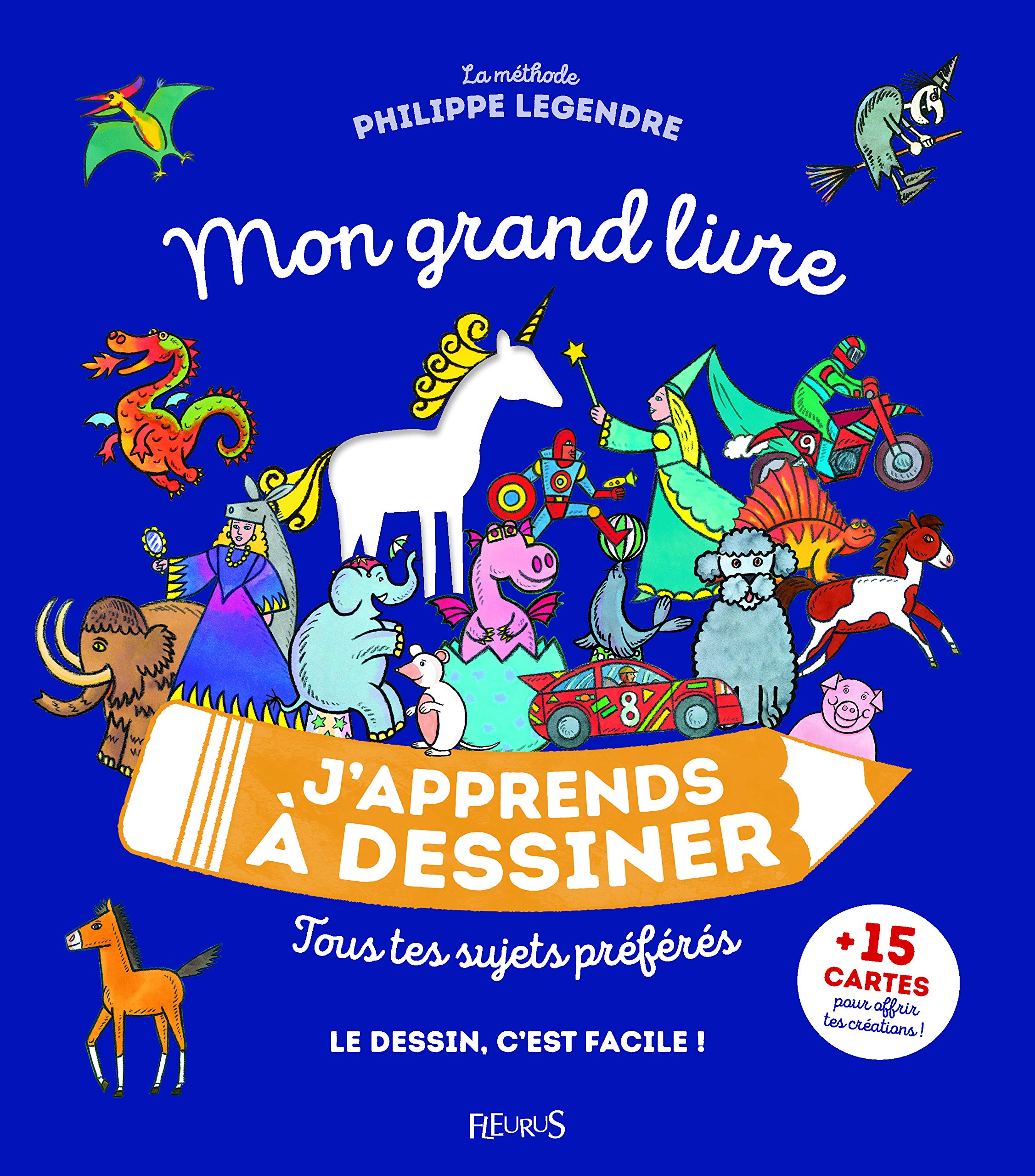 Mon grand livre J'apprends à dessiner 9782215137078