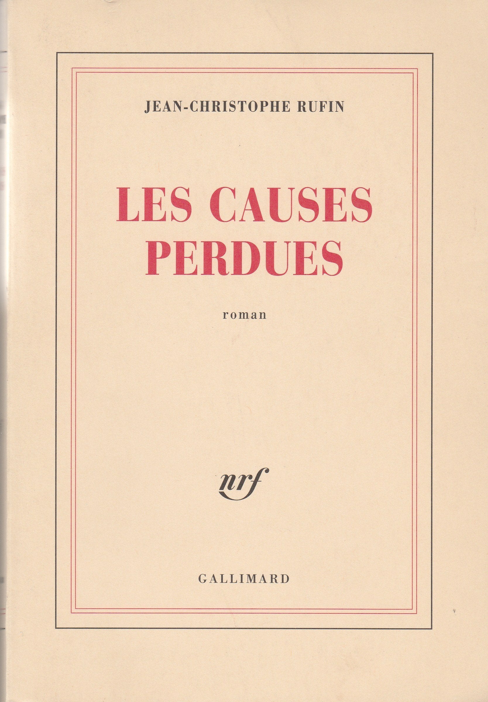 Les Causes perdues 9782702838334