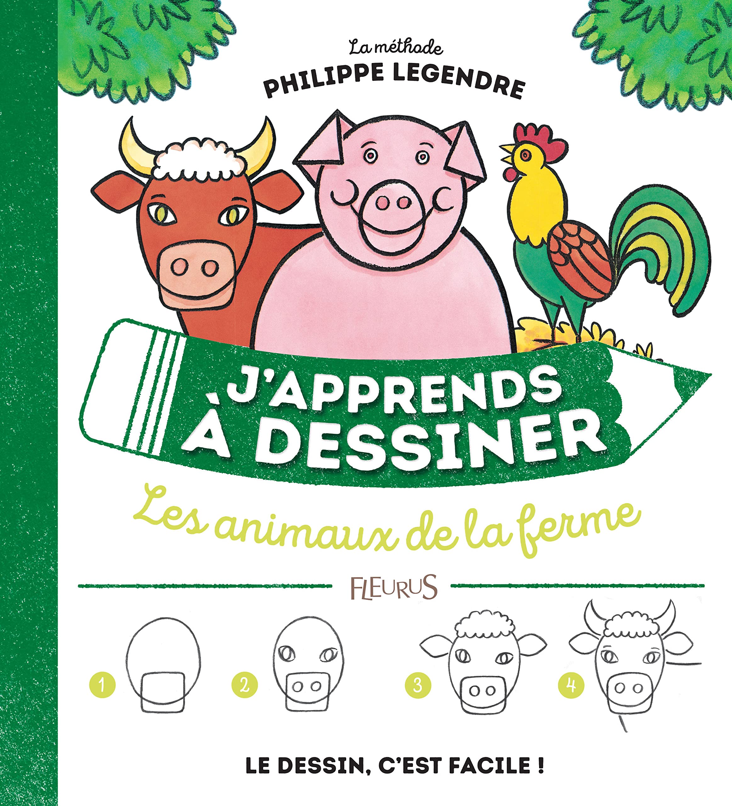 J'apprends à dessiner les animaux de la ferme 9782215137009