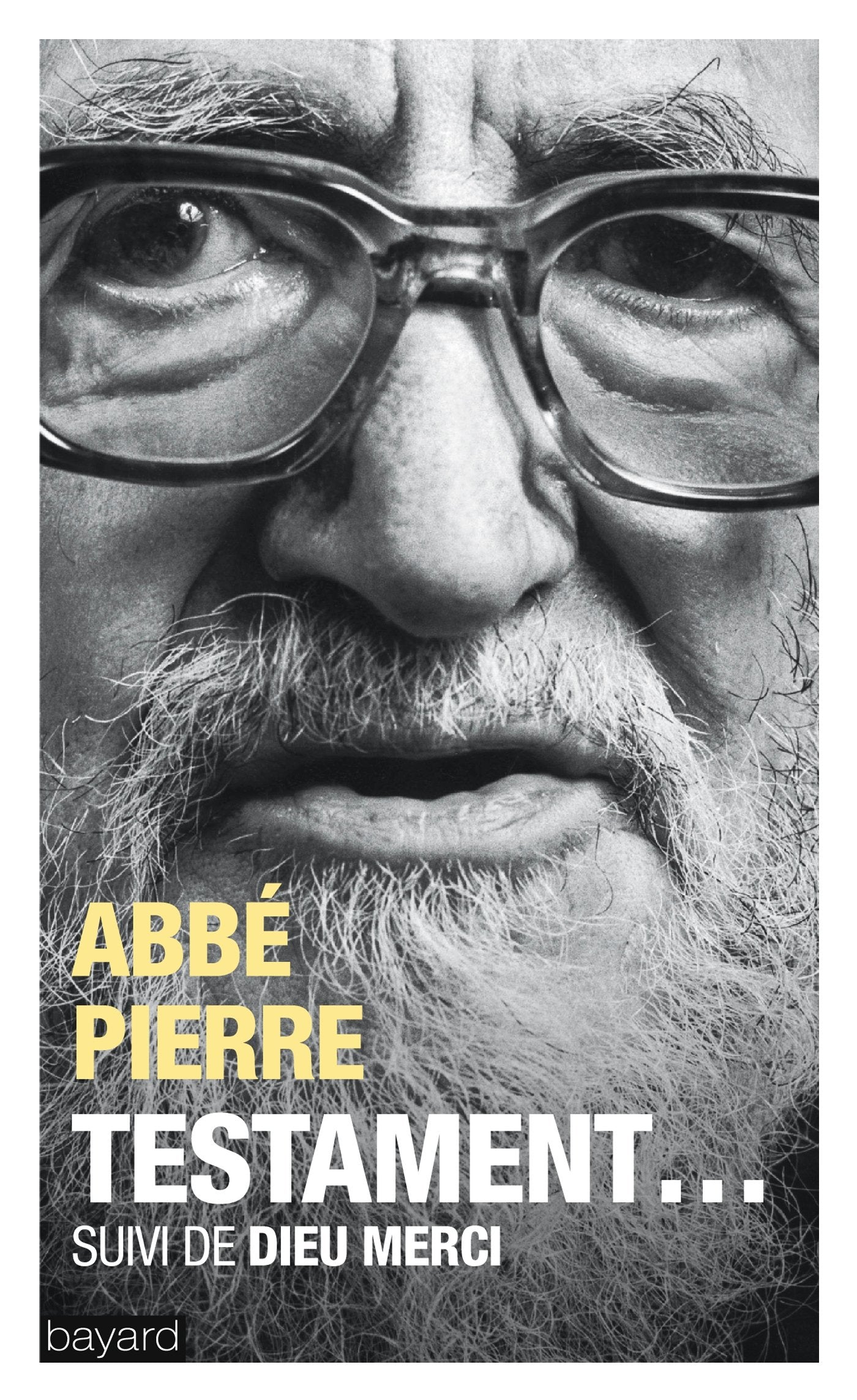 TESTAMENT SUIVI DE DIEU MERCI 9782227484931