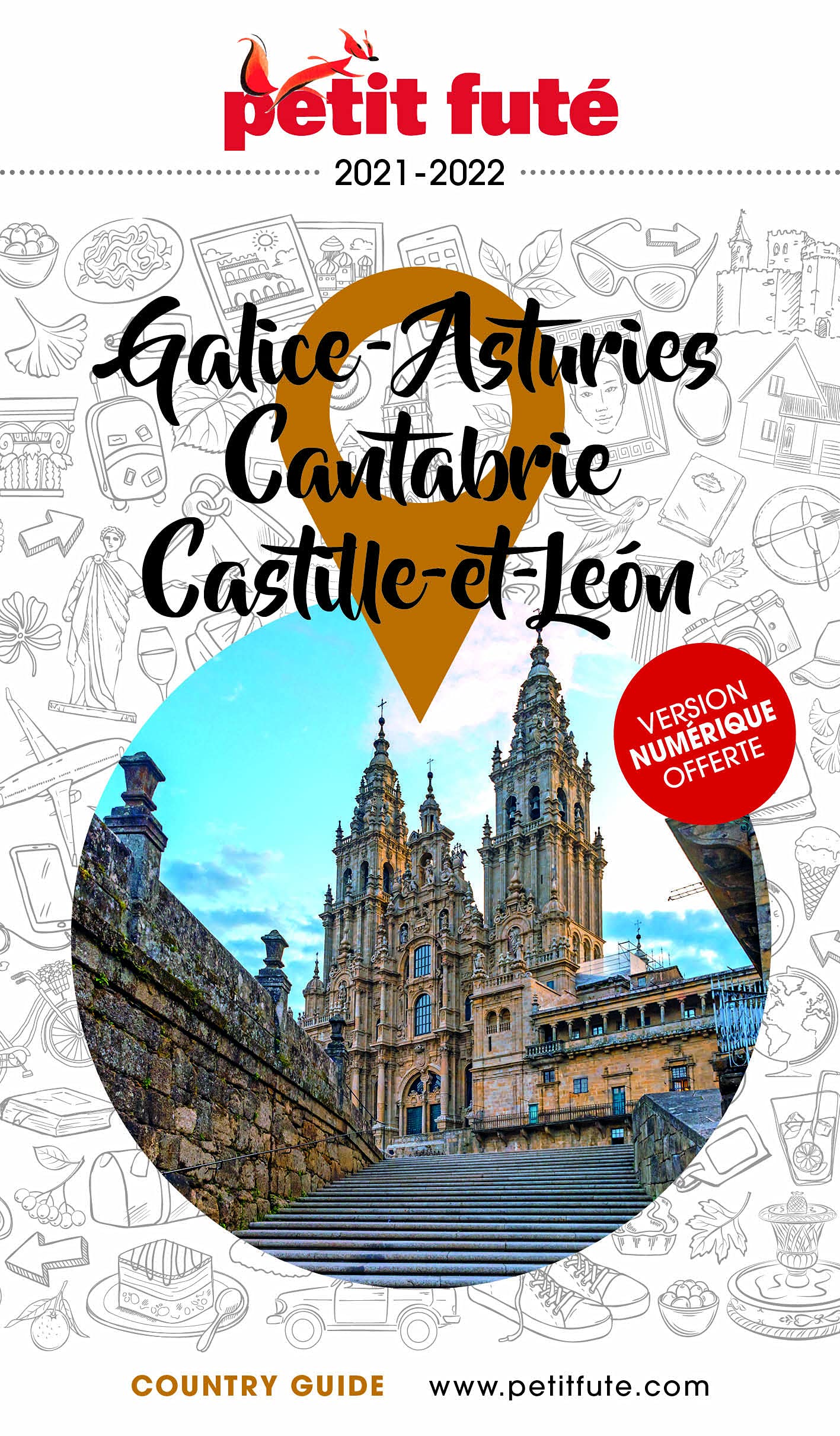 Guide Galice - Asturies - Cantabrie 2021 Petit Futé 9782305055374