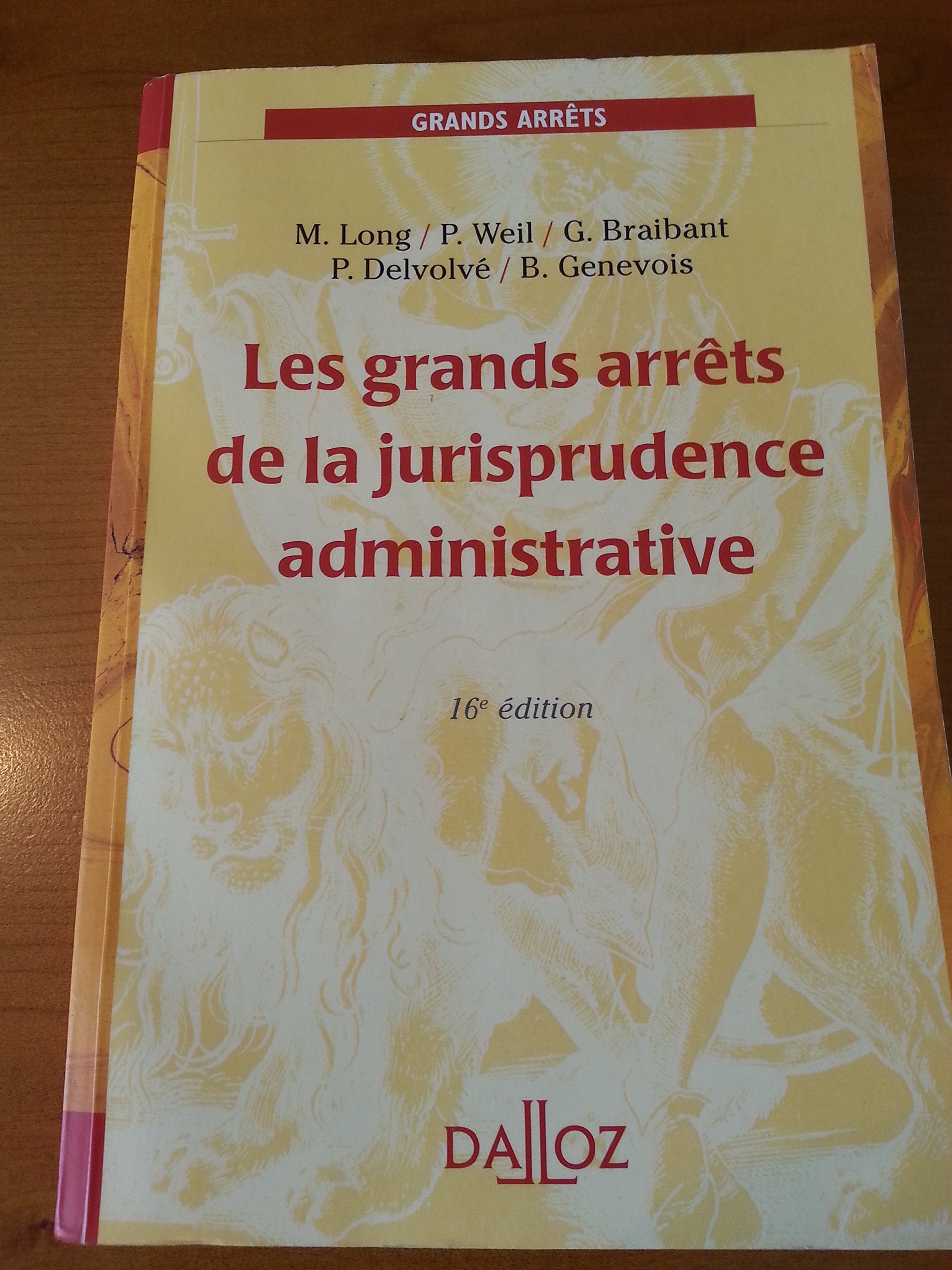 Les grands arrêts de la jurisprudence administrative 9782247074242