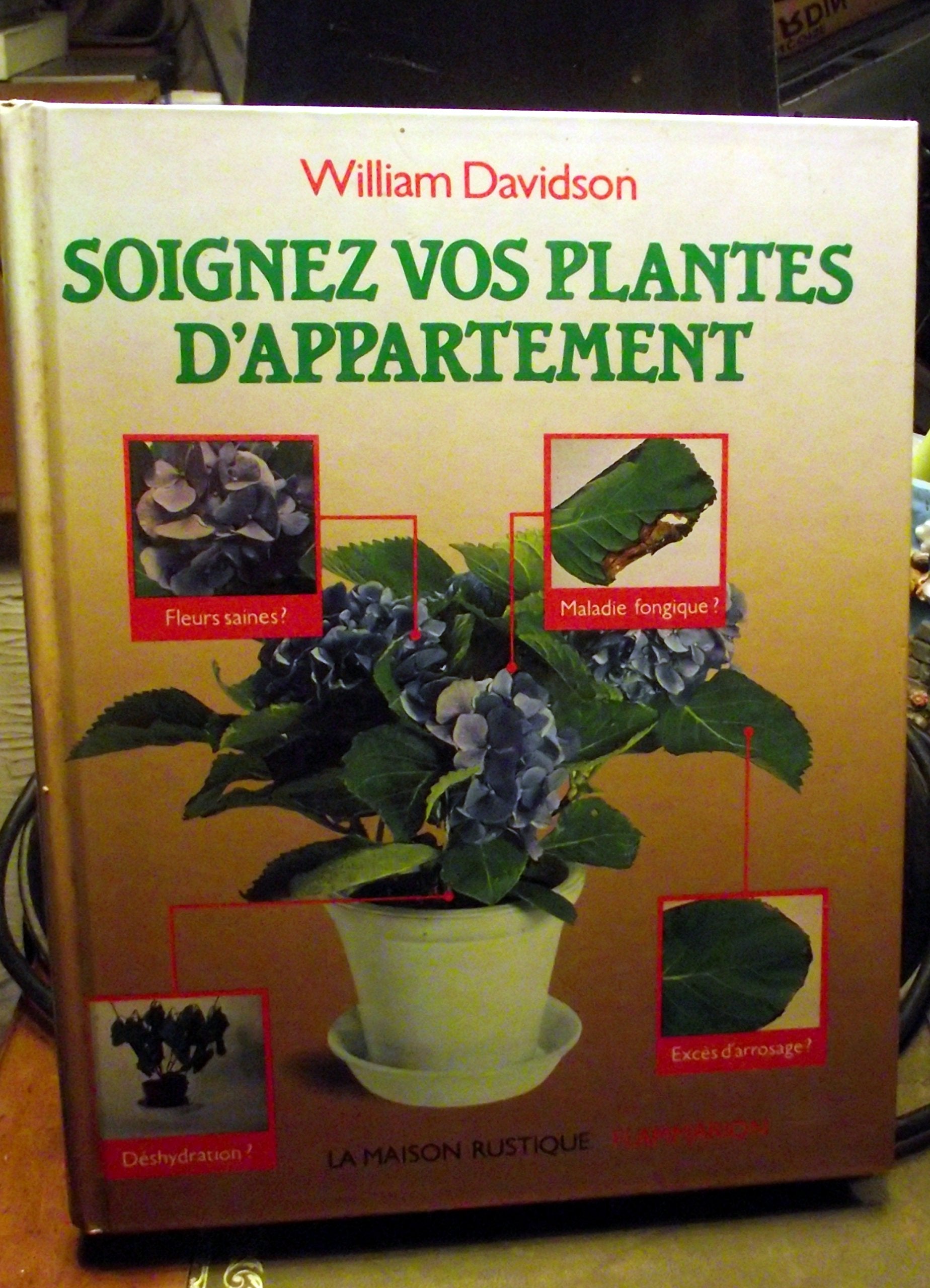 Soignez vos plantes d'appartement 9782706601446