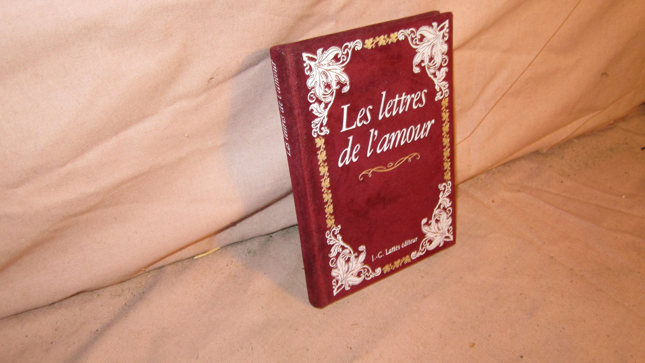 Les lettres de l'amour (petits livres précieux) 9782709605038