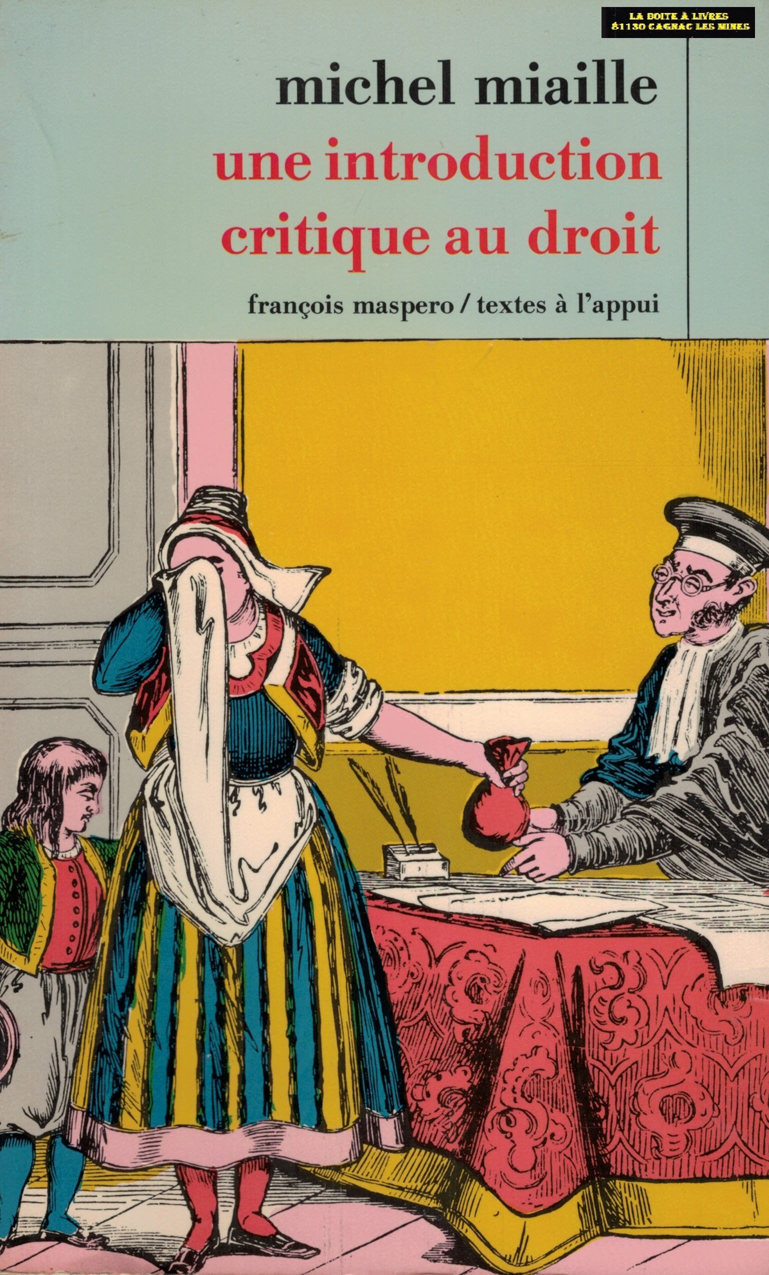 Une Introduction critique au droit 9782707108791