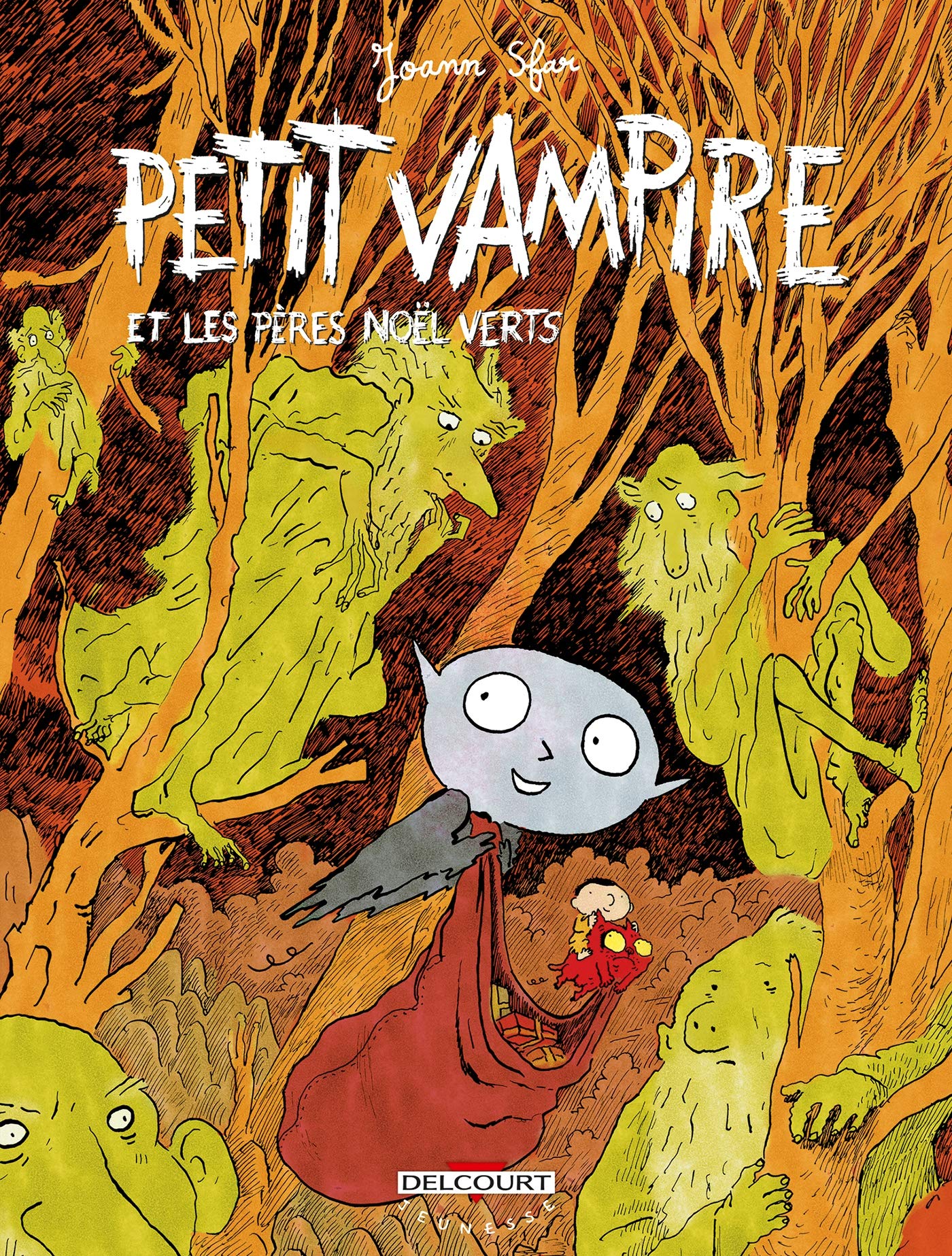 Petit Vampire, tome 6 : Petit Vampire et les Pères Noël verts 9782847895162