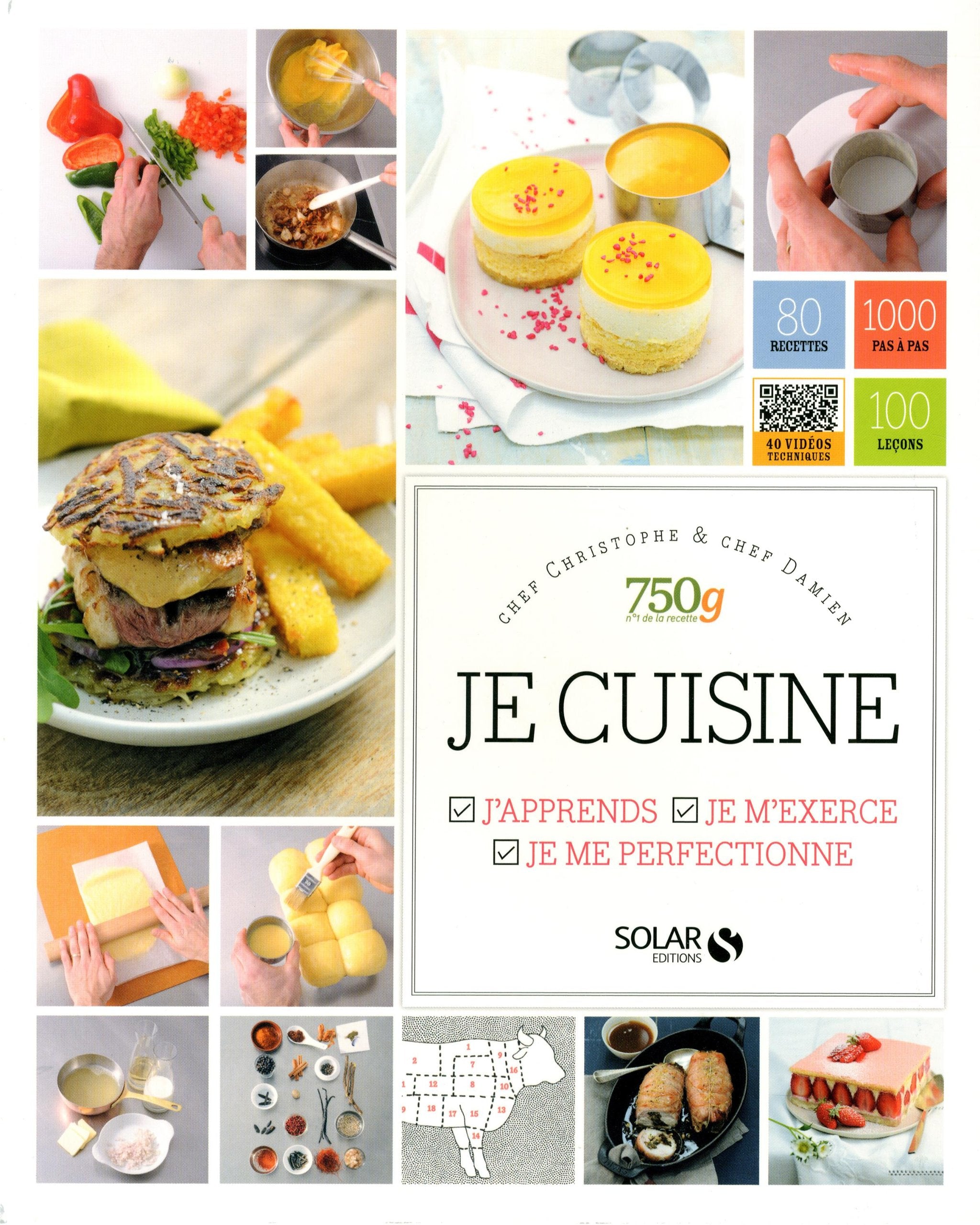 Je cuisine - j'apprends, je m'exerce, je me perfectionne 9782263058011