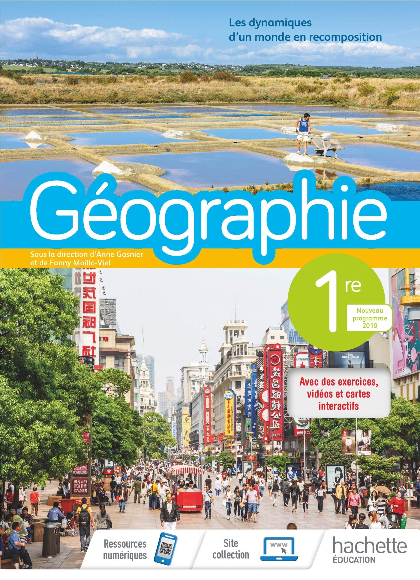 Géographie 1ère - Livre élève - Ed. 2019 9782013954464