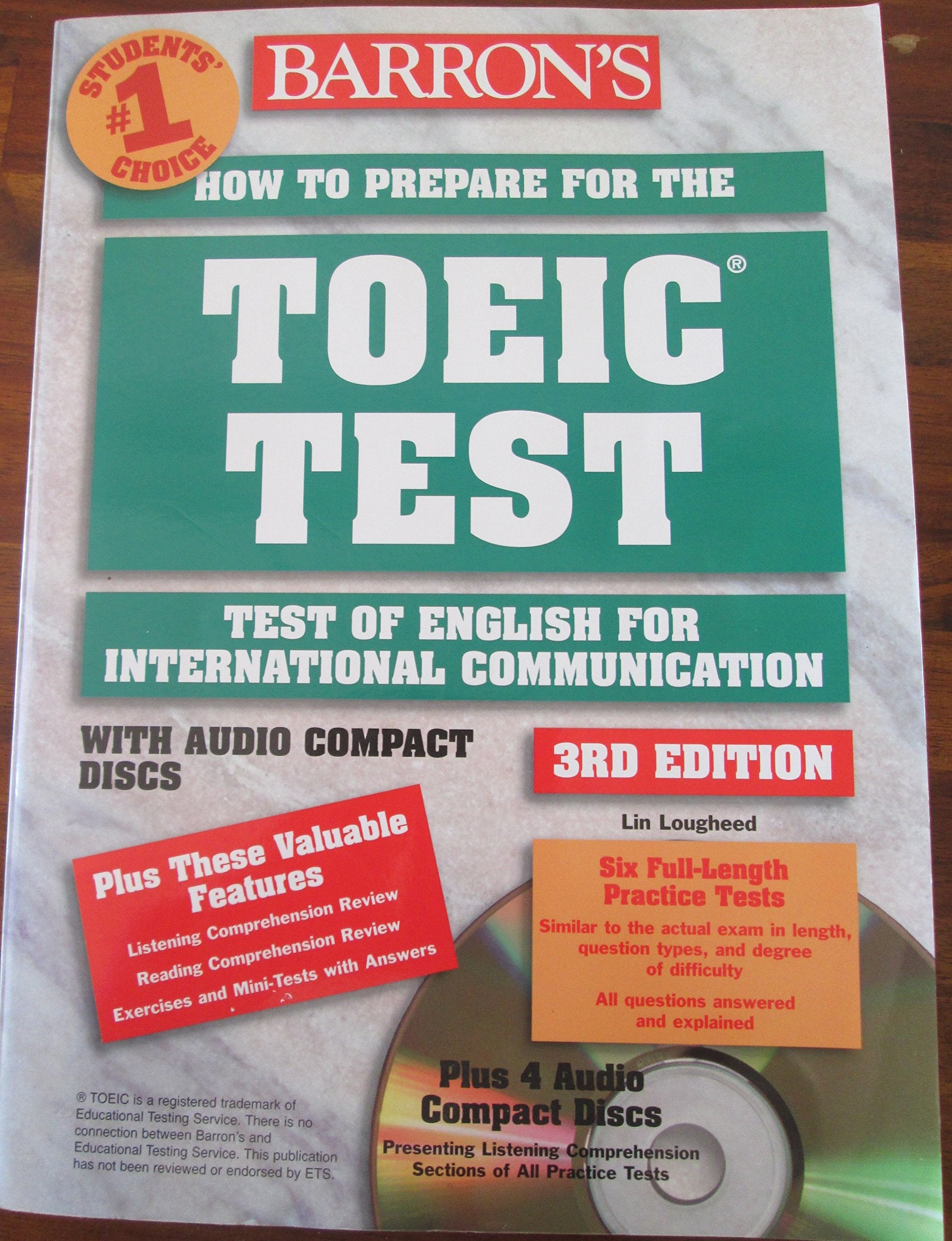 How to Prepare for the TOEIC Test with Audio CDs 9780764175145
