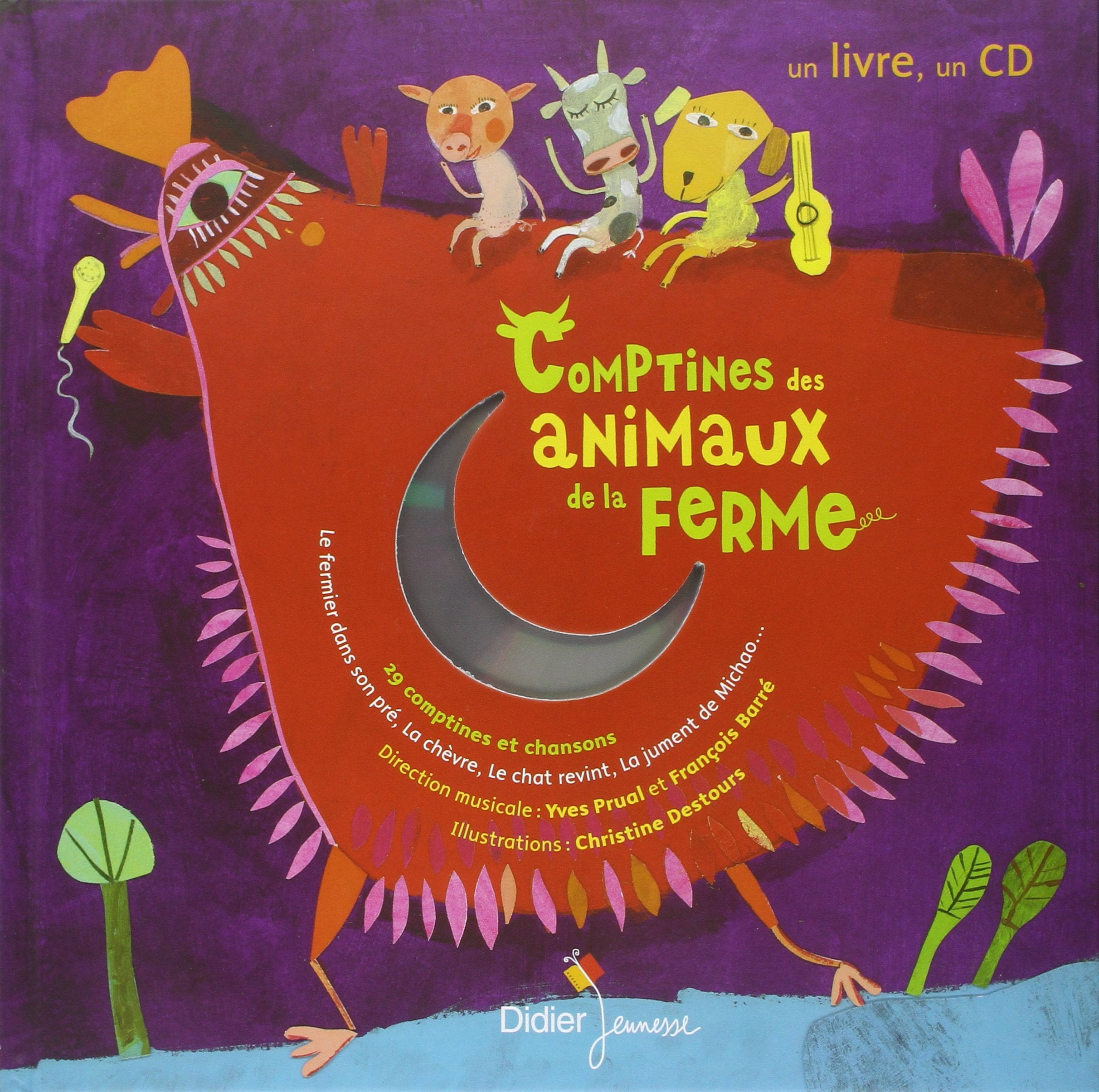 Comptines des animaux de la ferme 9782278059010