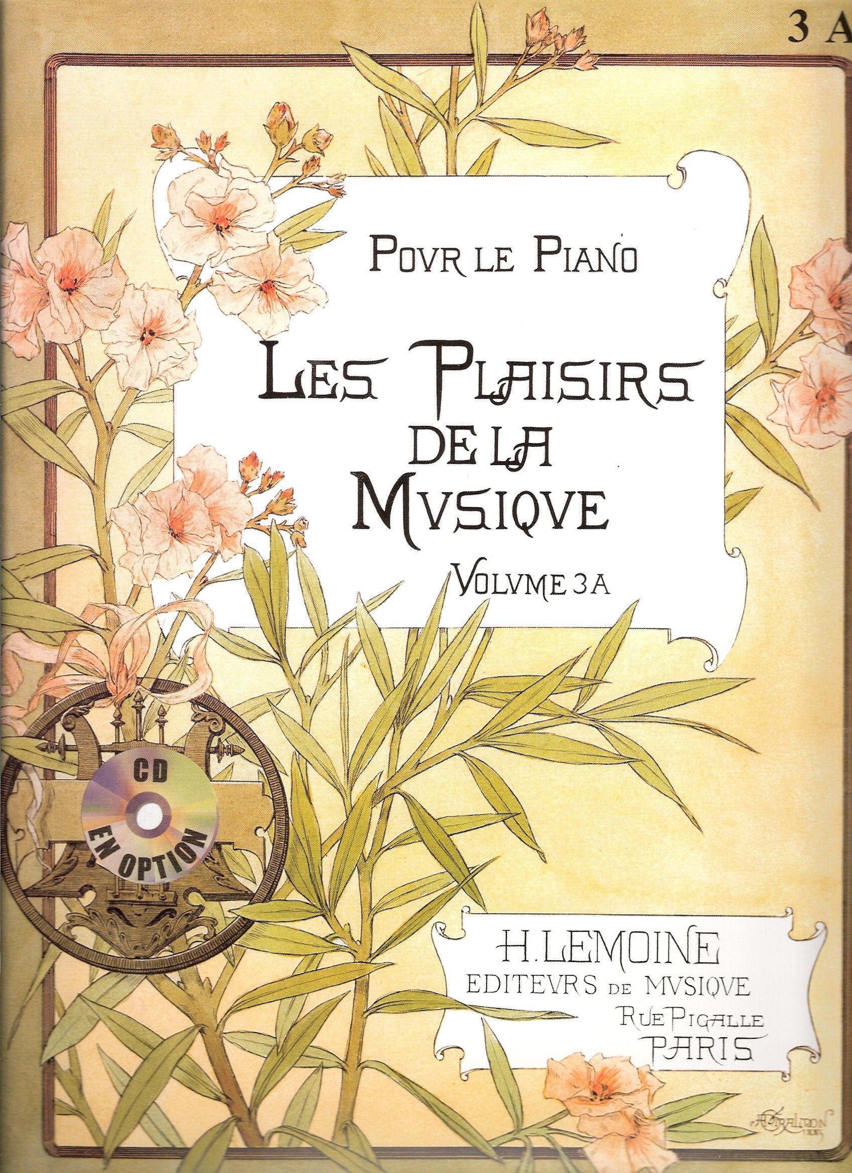 Les Plaisirs de la musique Volume 3A 9790230948562