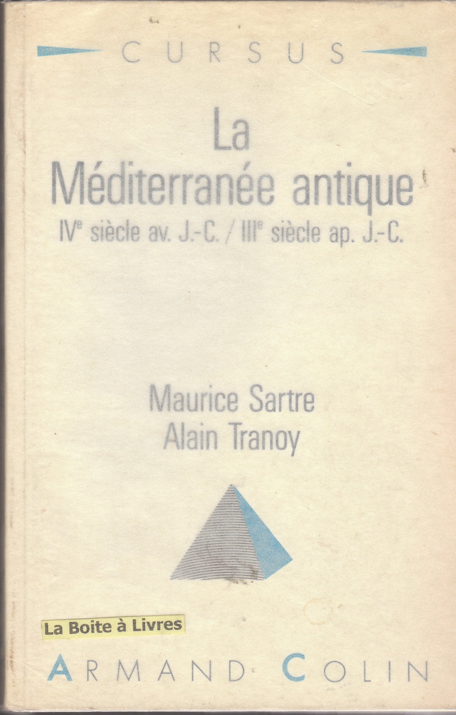 La mediterranee antique 9782200330507
