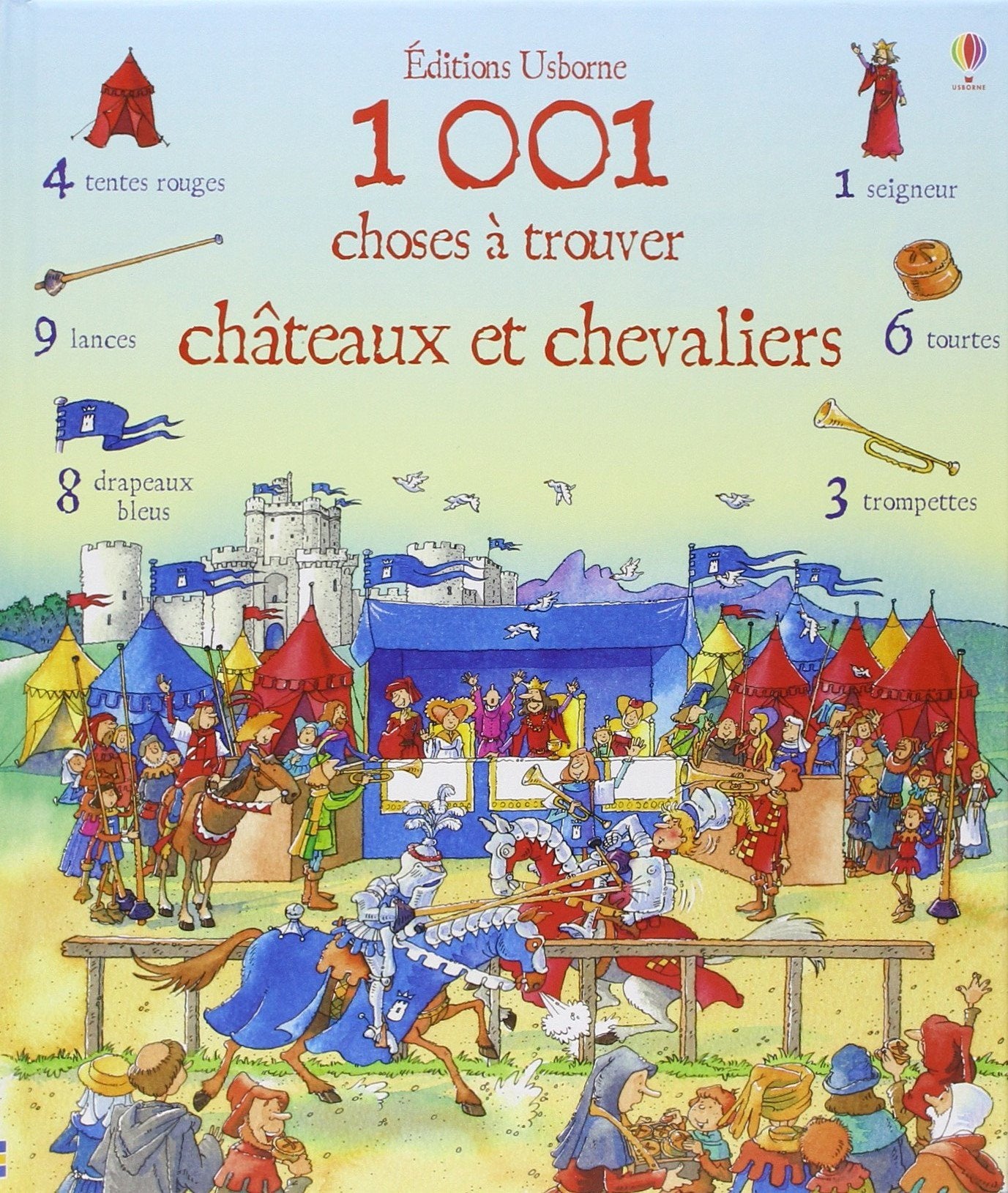 1001 CHOSES A TROUVER CHATEAUX ET CHEVALIERS 9781409527442