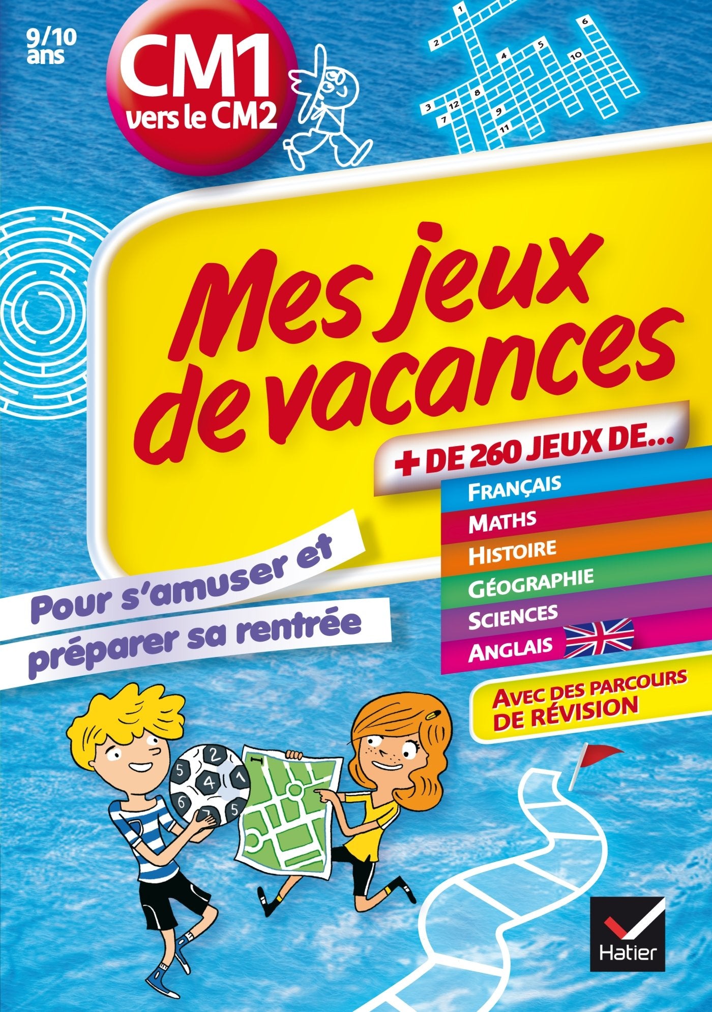Mes jeux de vacances du CM1 vers le CM2: Pour s'amuser et préparer sa rentrée - Cahier de vacances 9782218989834