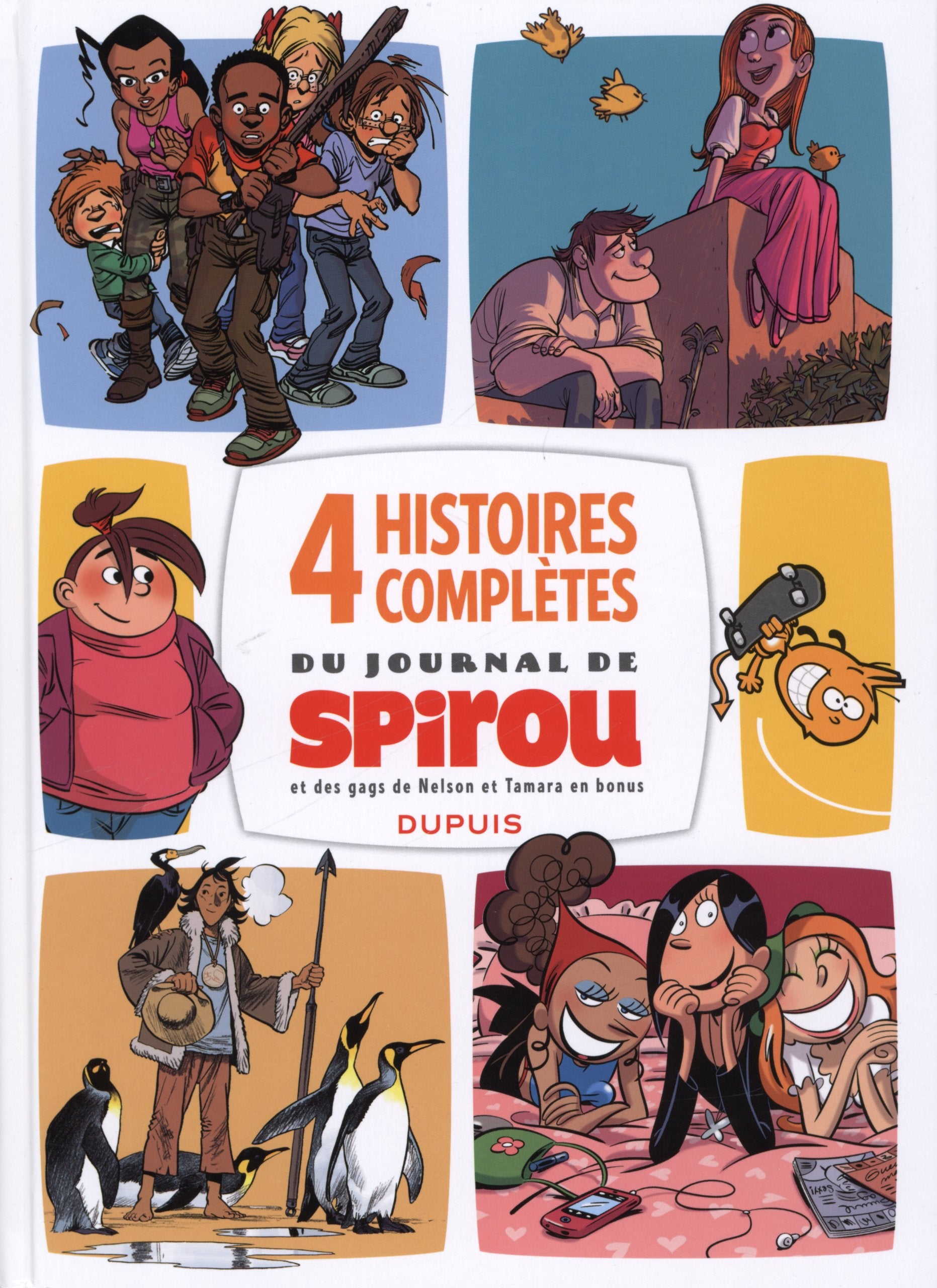 4 histoires completes du journal de spirou (192 pages) 9782800159195