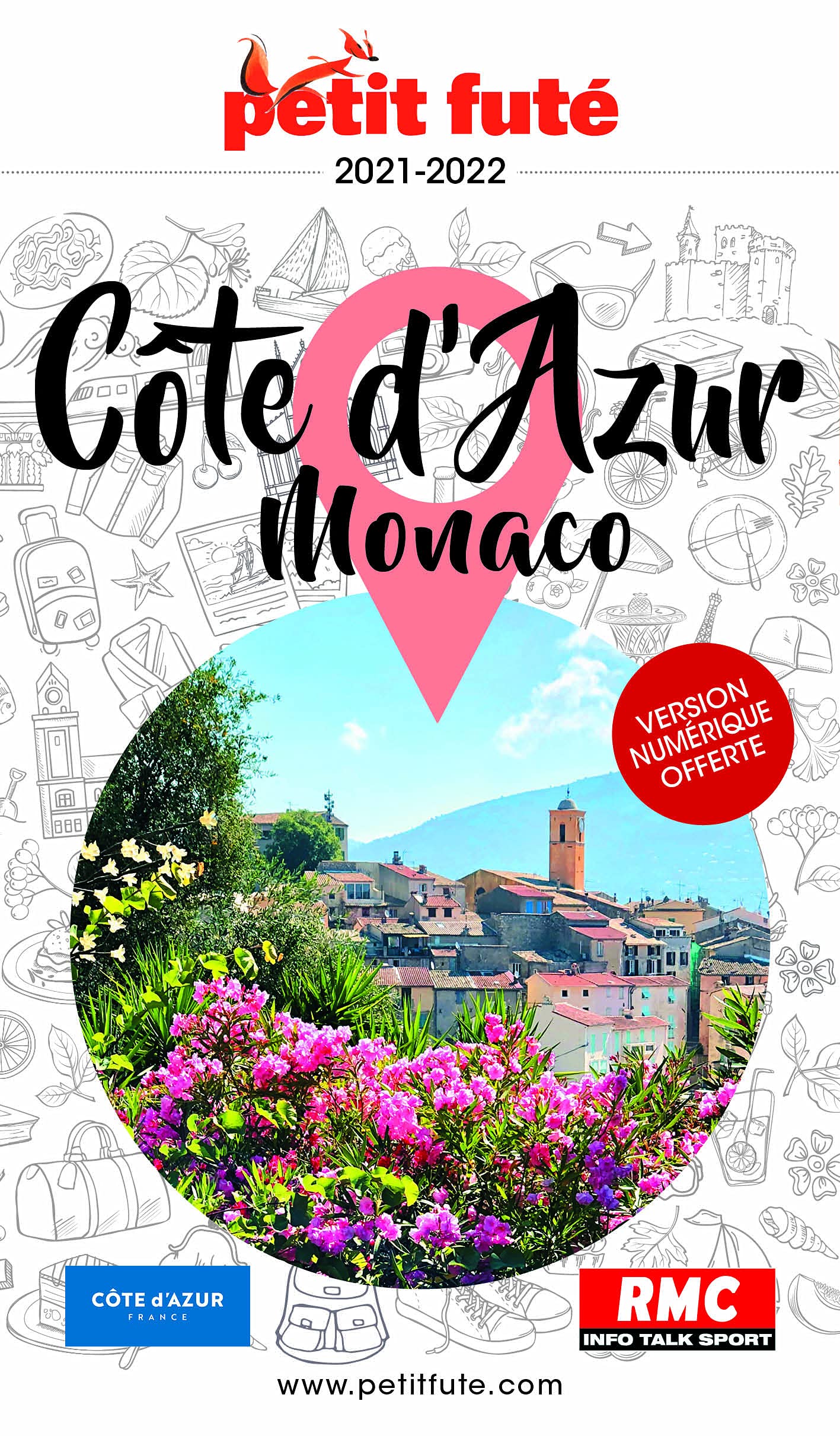 Guide Côte d'azur - Monaco 2021 Petit Futé 9782305060774