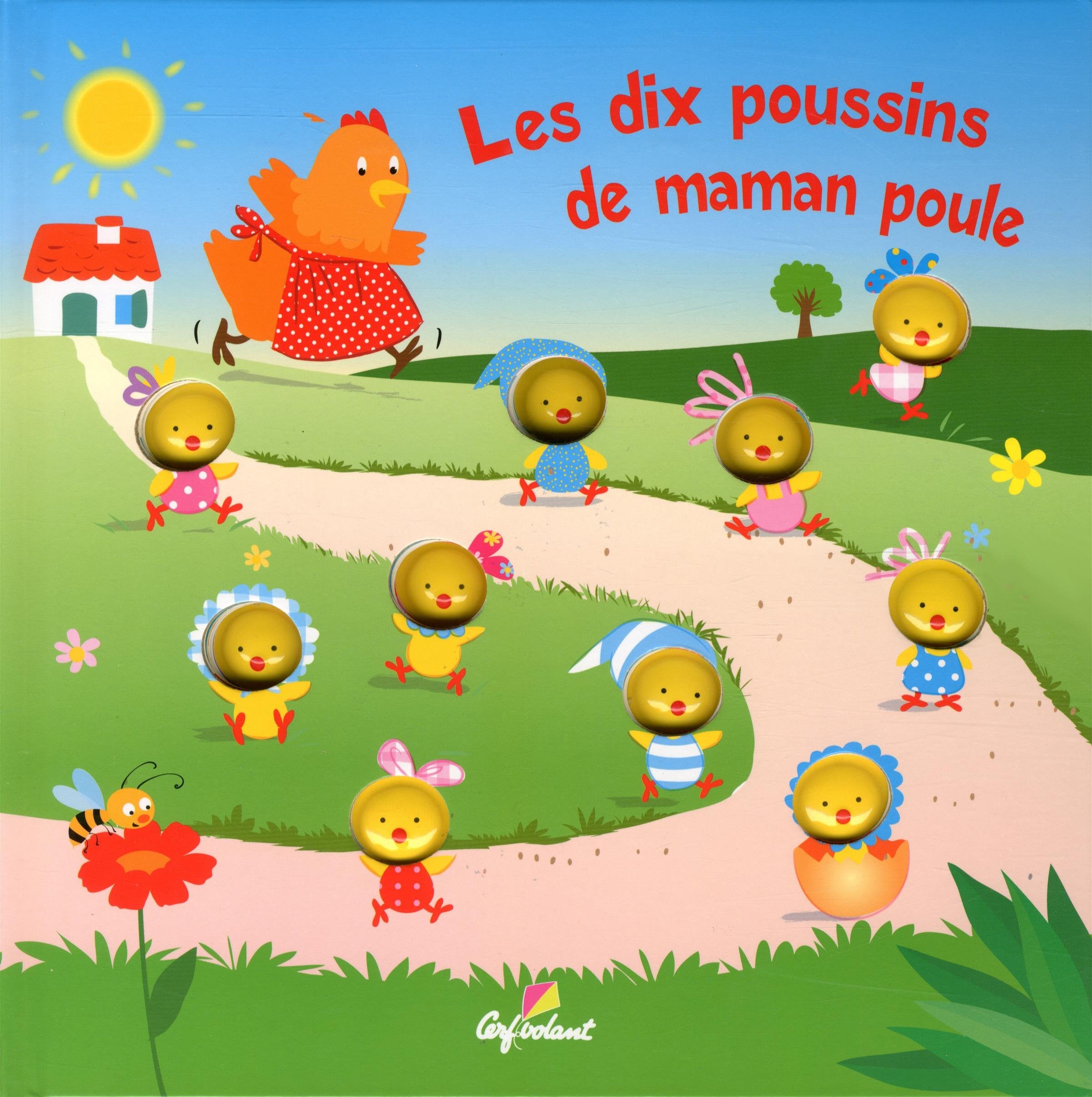 Les dix poussin de maman poule 9782840645320
