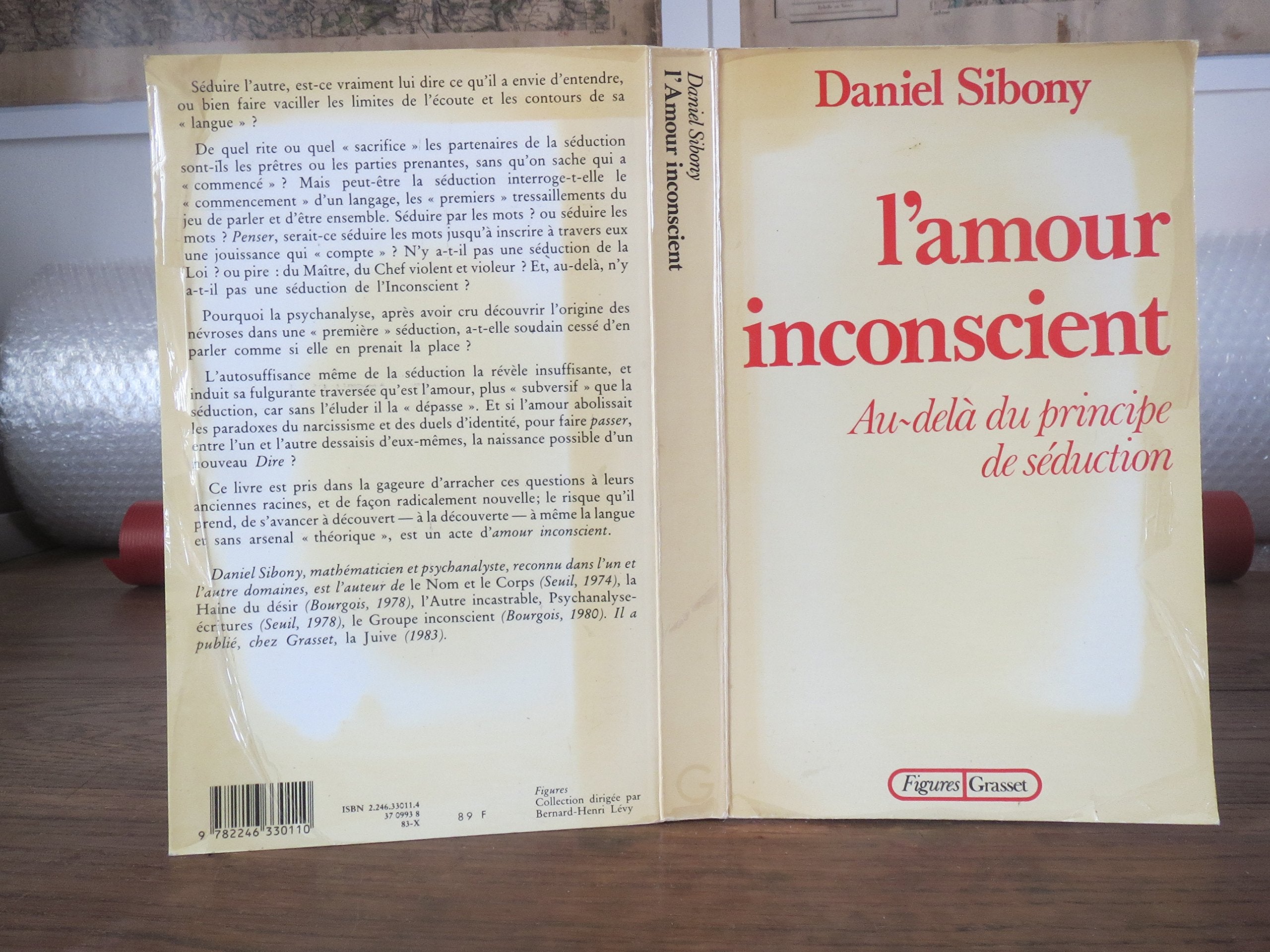 L'amour inconscient 9782246330110