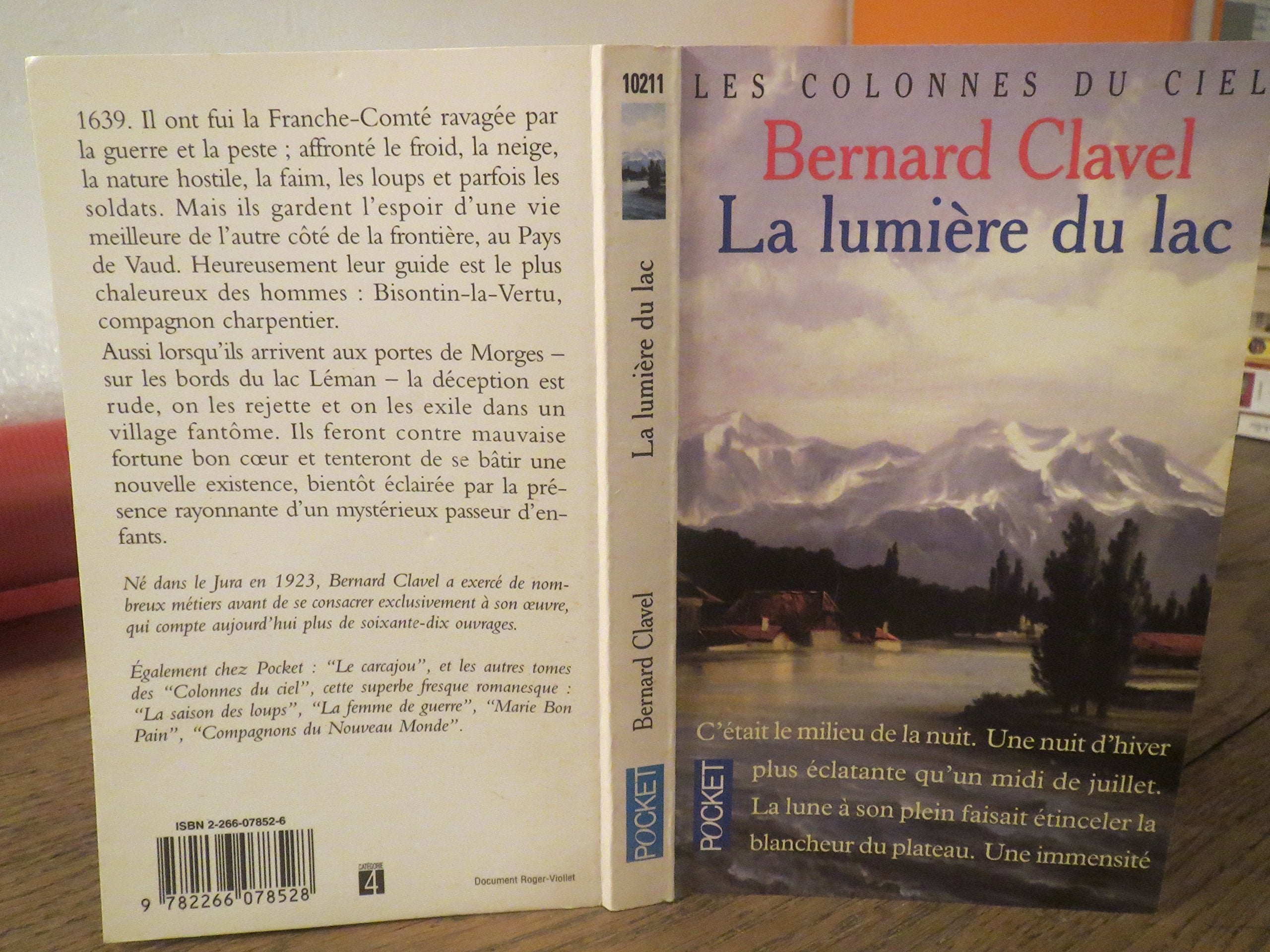 Les Colonnes du ciel, tome 2 : La Lumière du lac 9782266078528