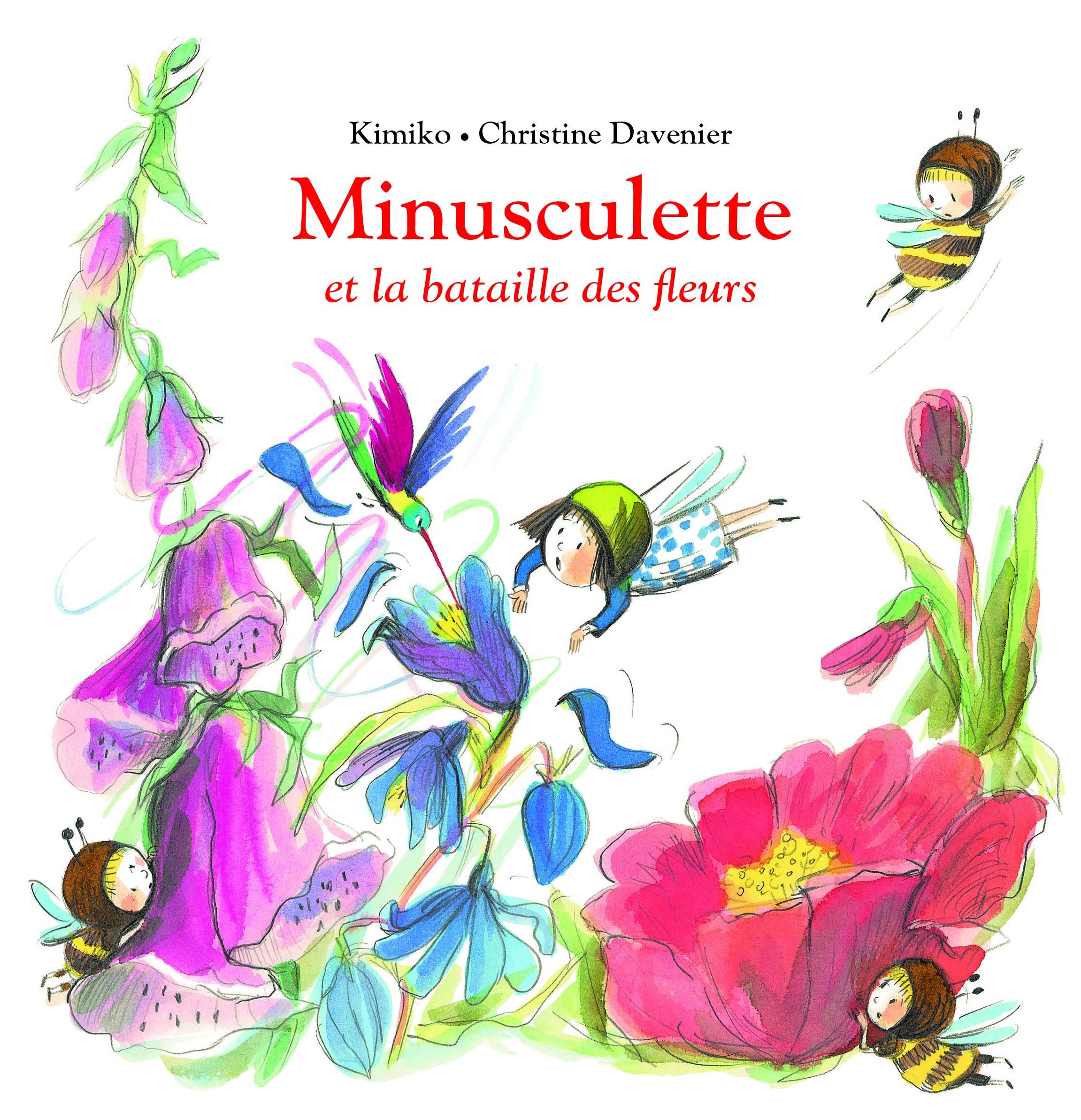 Minusculette et la bataille des fleurs 9782211166508