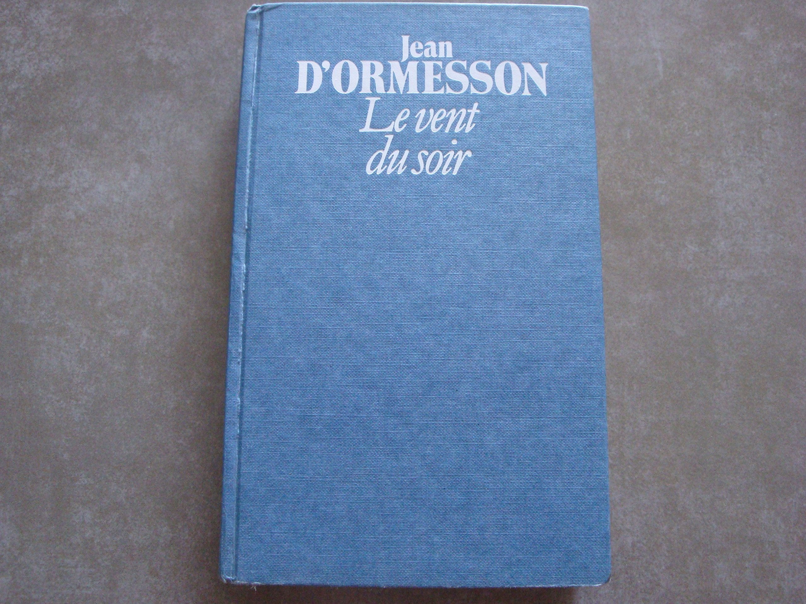 Le Vent du soir 9782709606288