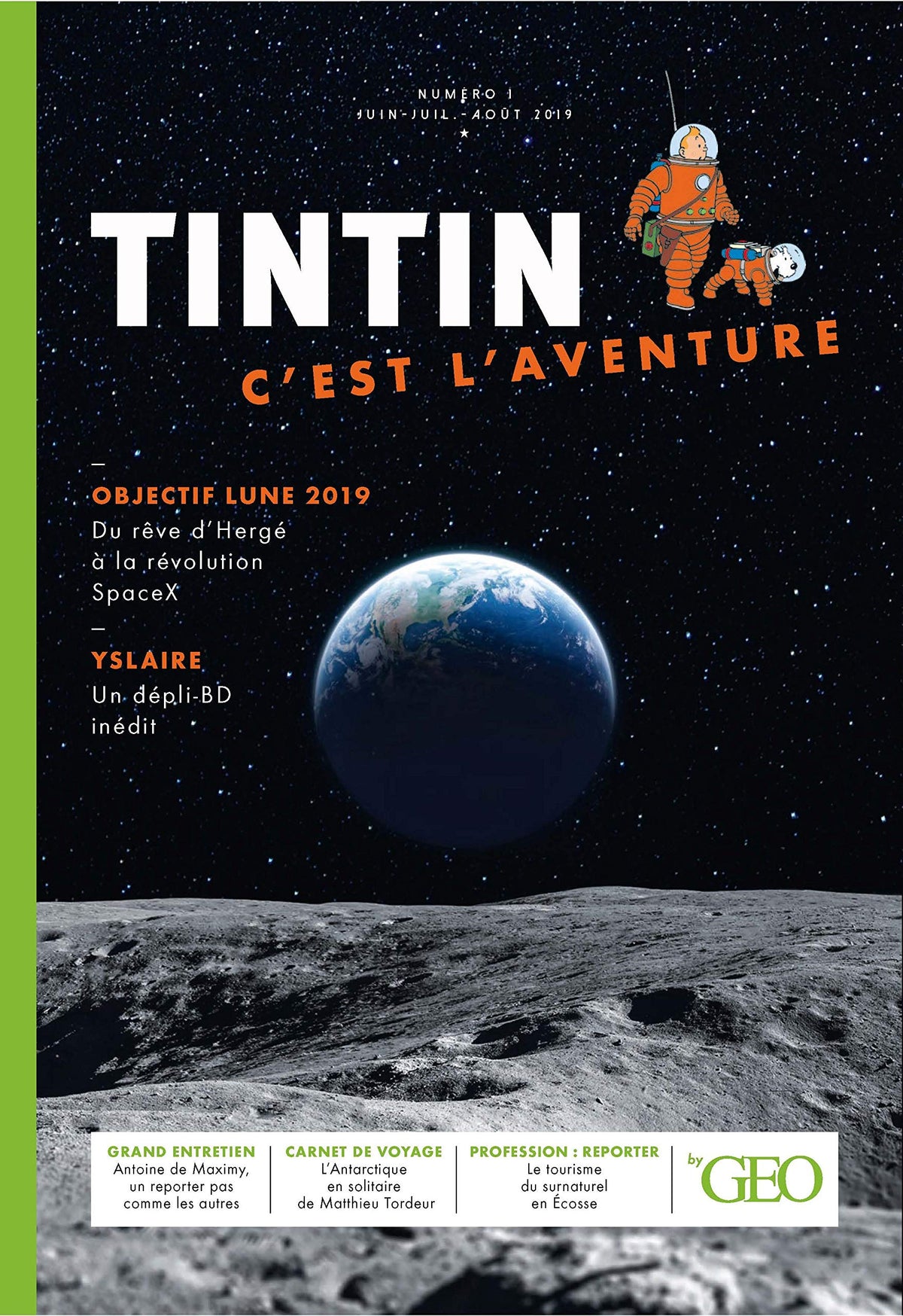 Tintin c'est l'aventure n°1 - Objectif Lune 2019: Objectif lune 9782810427666