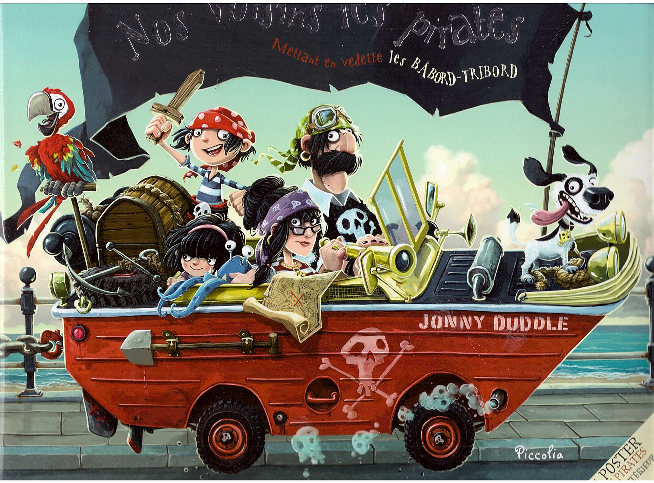 Nos voisins les pirates: Mettant en vedette les Bâbord-Tribord 9782753023680