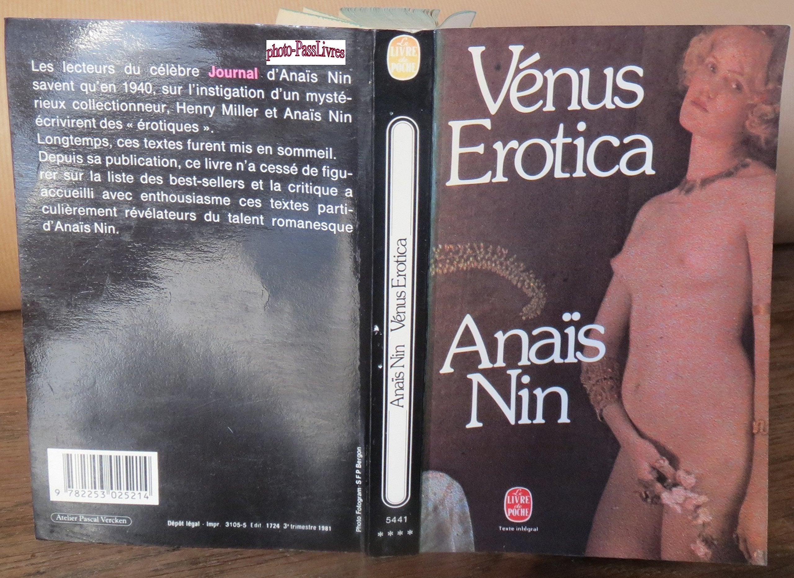 VENUS EROTICA - Poche - 1981