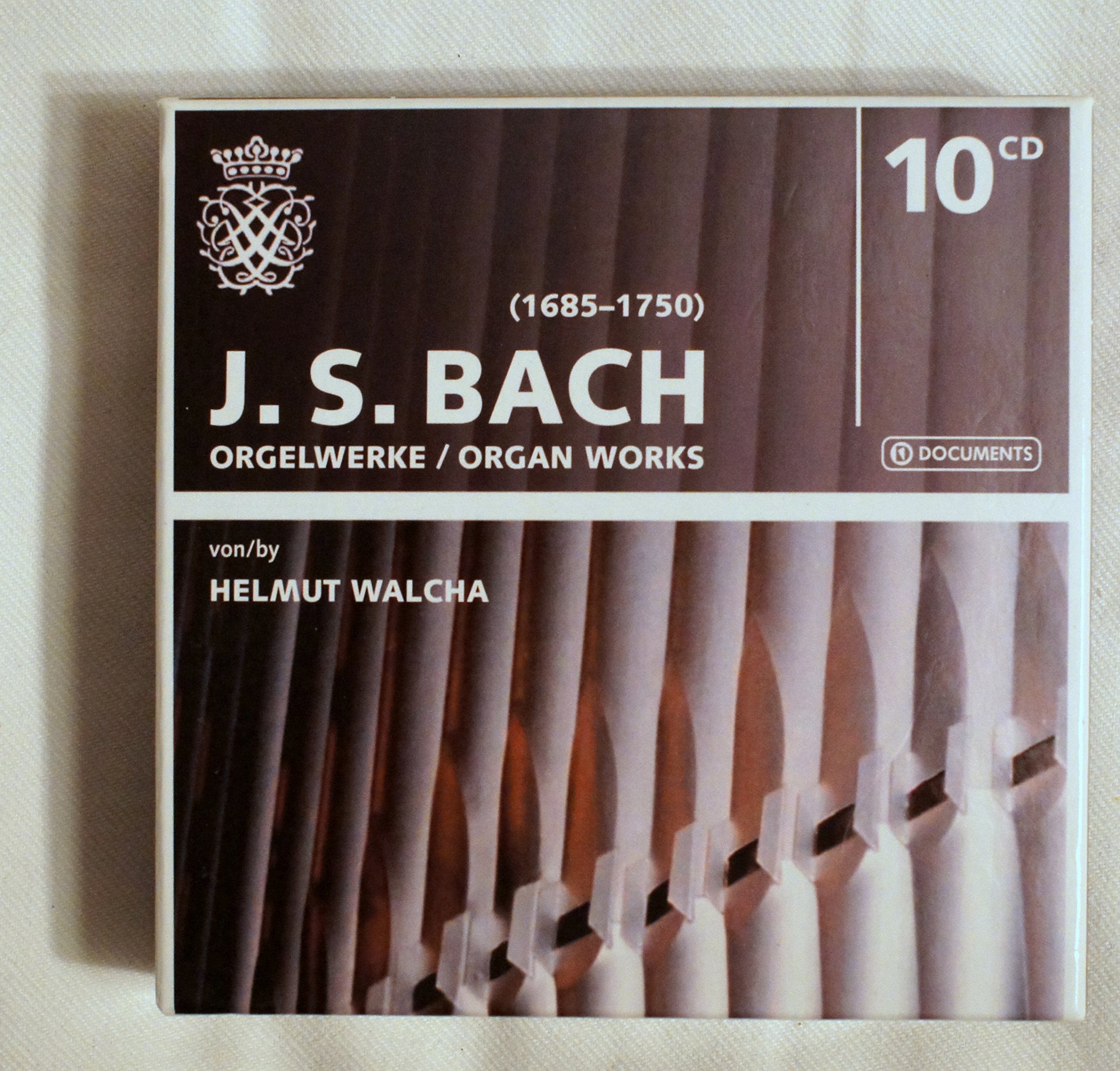 Bach : Oeuvres pour Orgues (Coffret 10CD) 4011222234896
