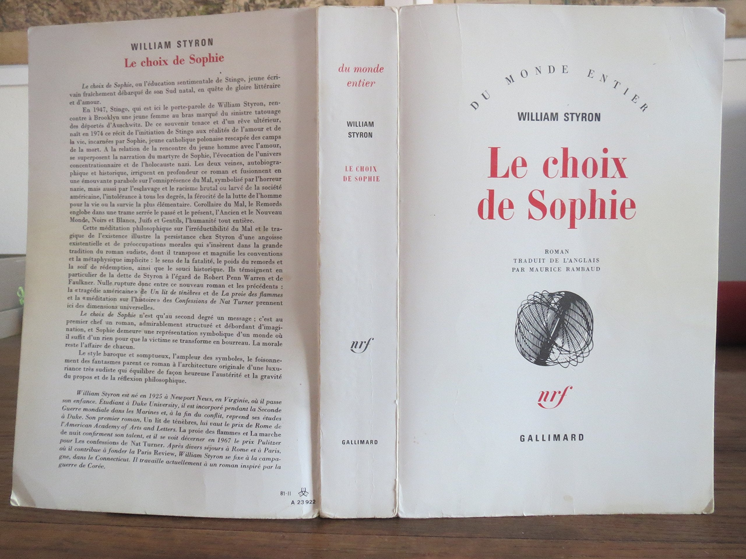 Le choix de Sophie 9789999999991