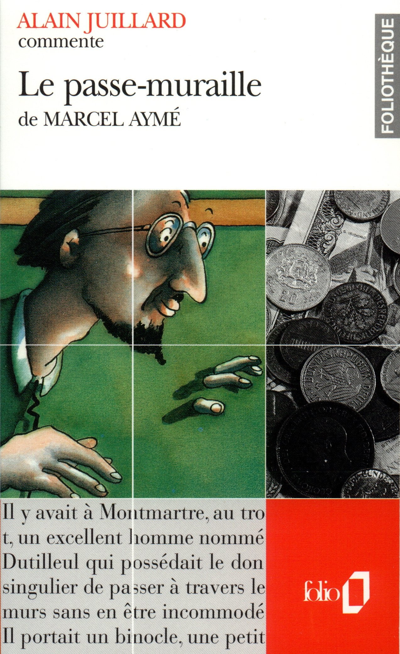 Le passe-muraille de Marcel Aymé 9782070386499