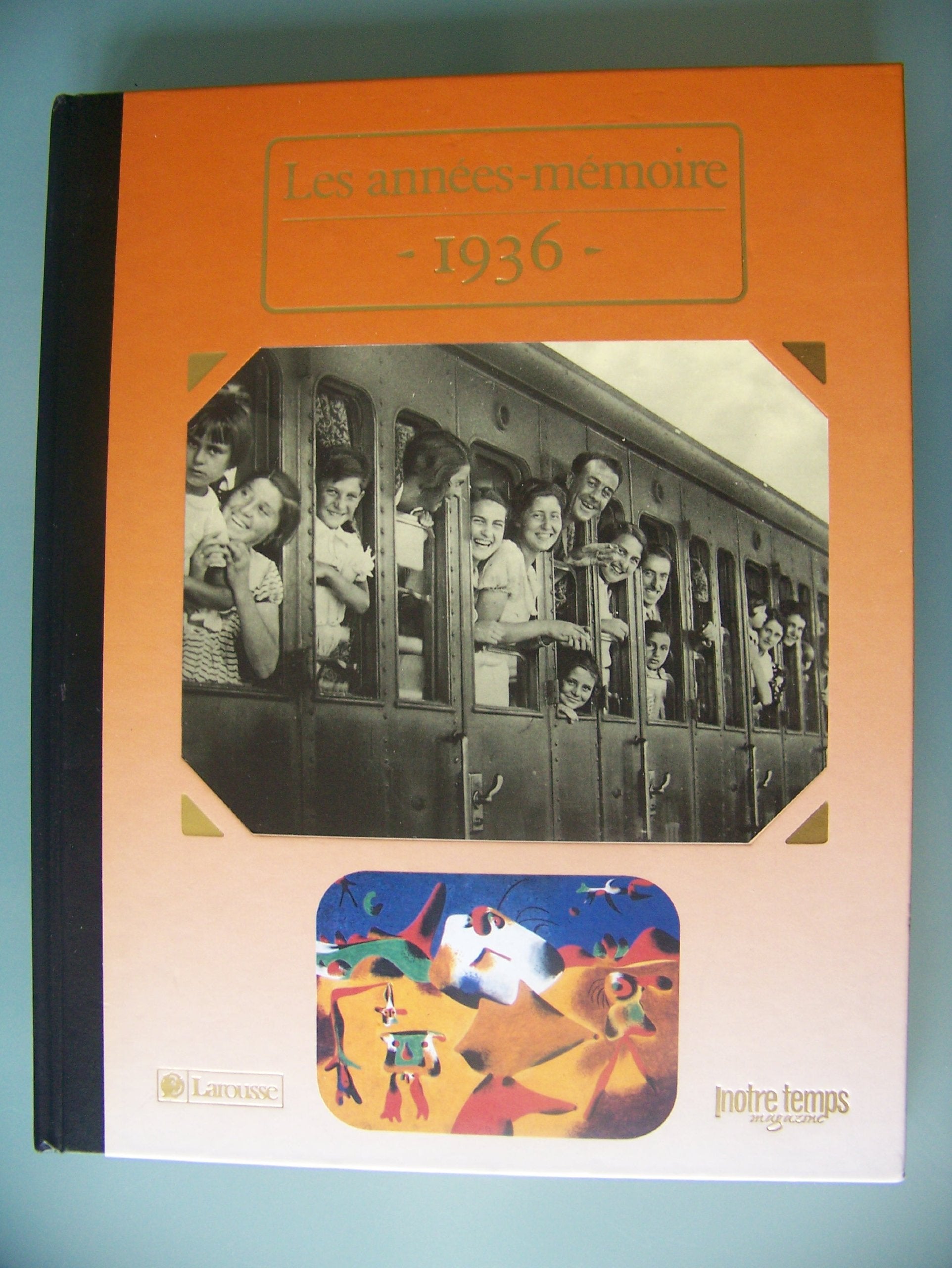 Les Années-mémoire 1936 9782908486056