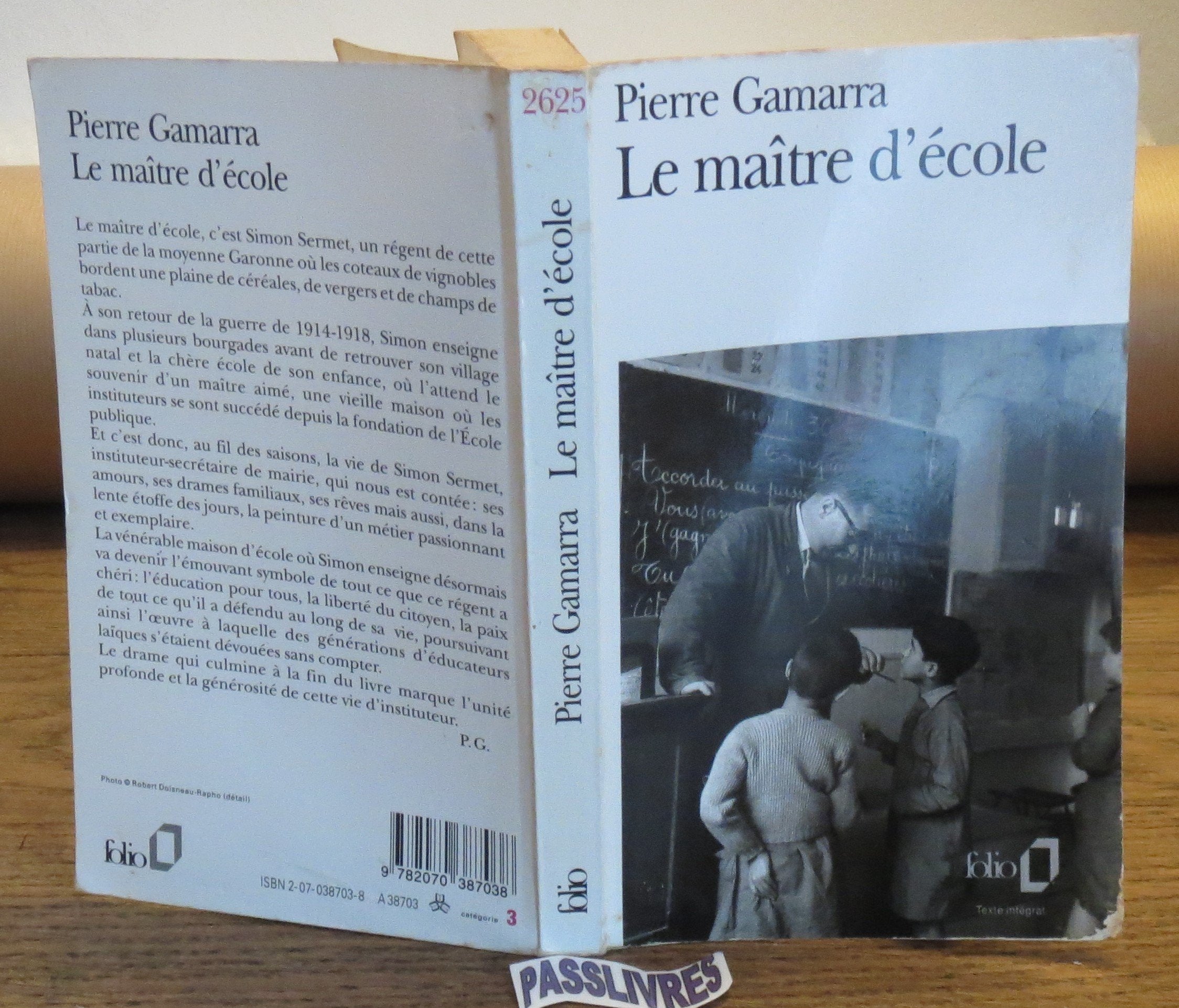 Le maître d'école 9782070387038