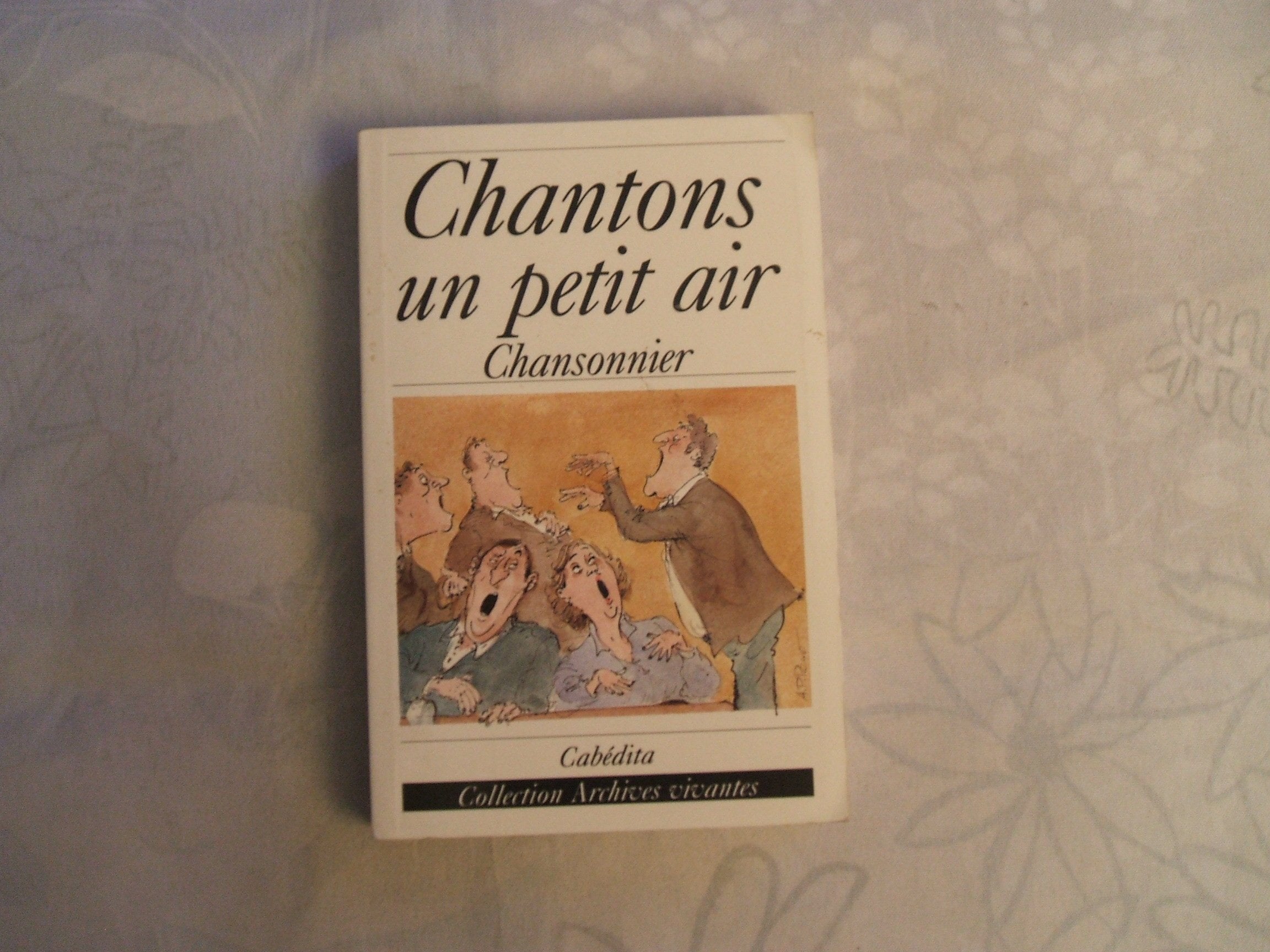 Chantons un petit air 9782882952141