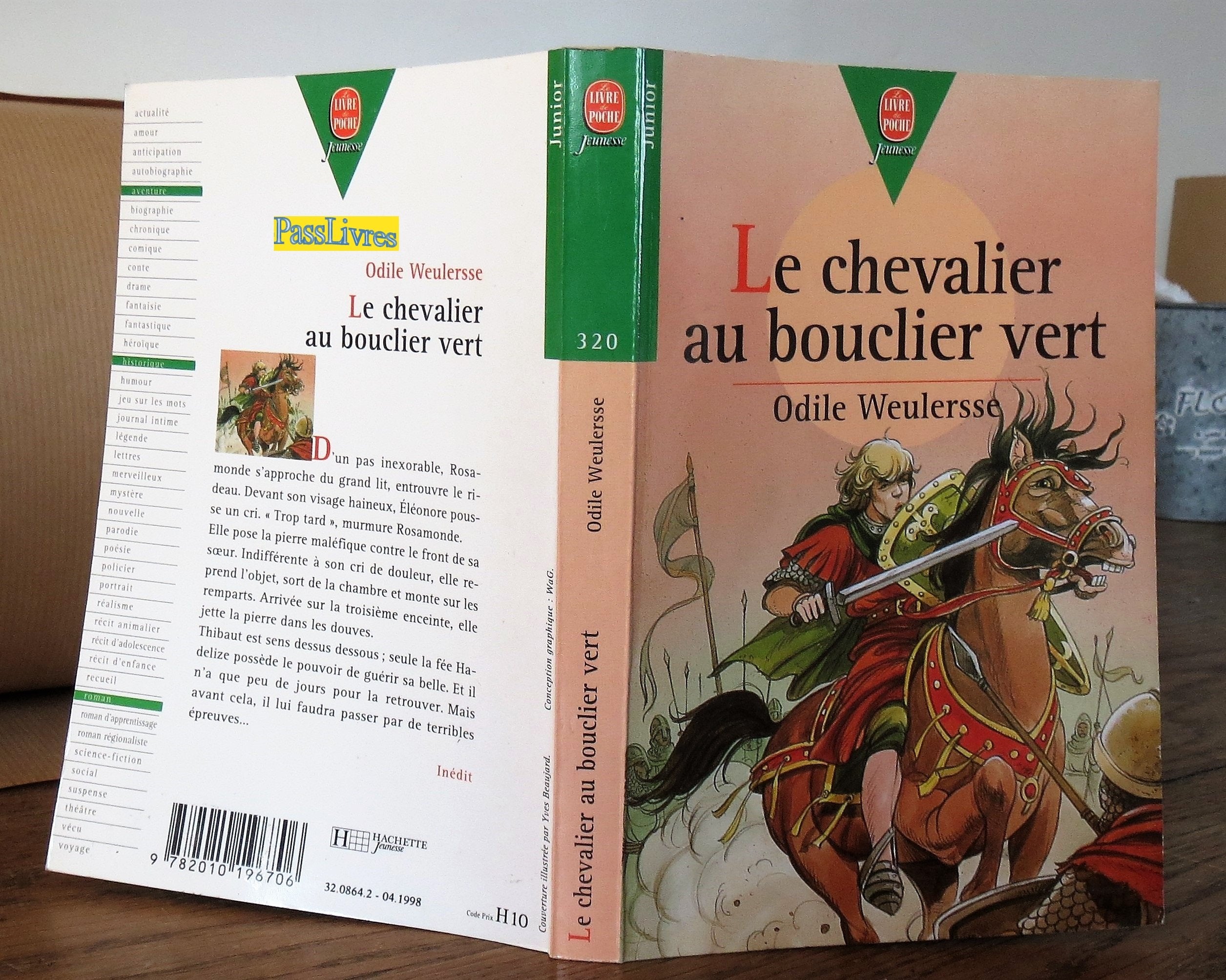 Le Chevalier au bouclier vert 9782010196706