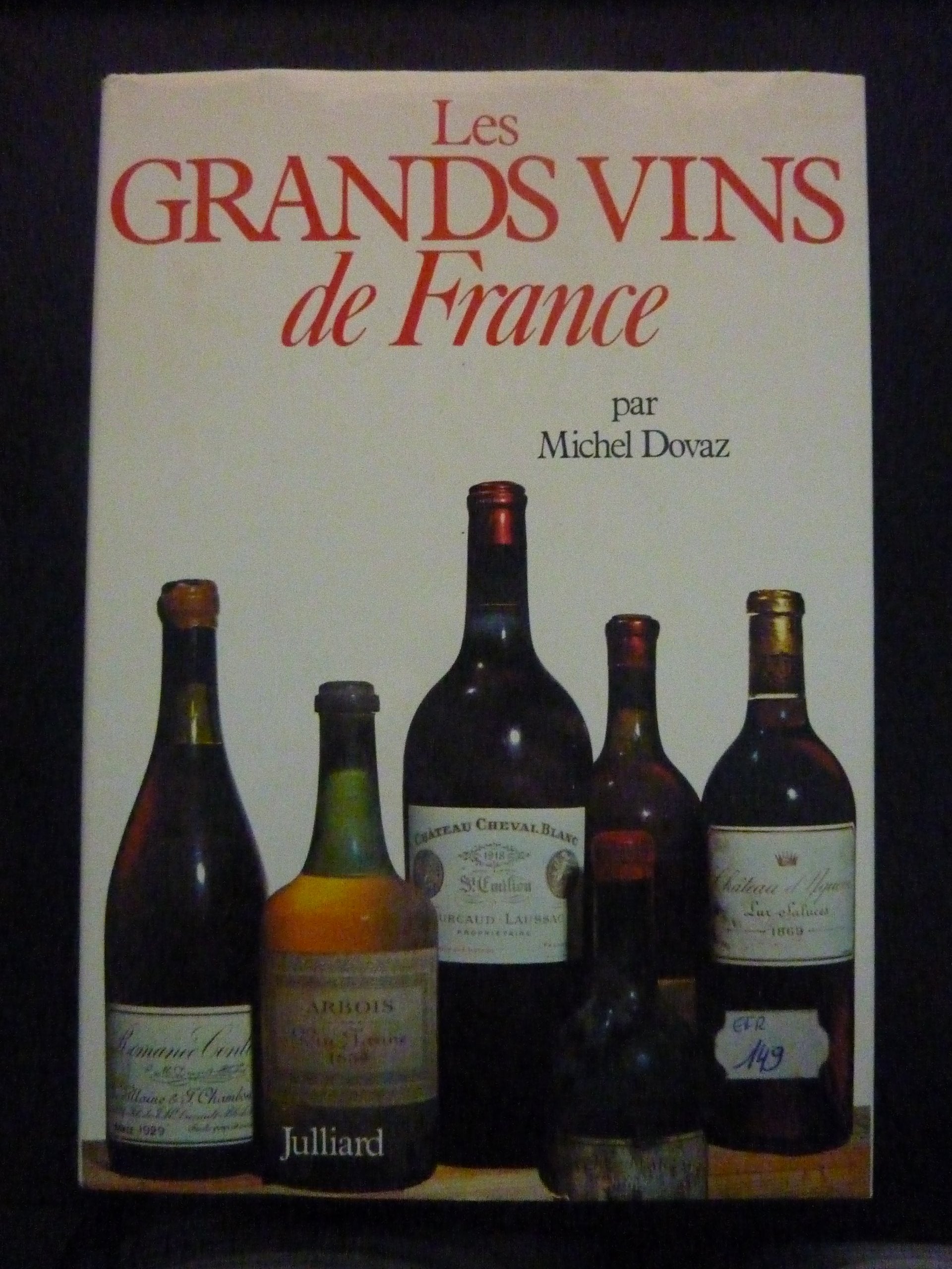 Les grands vins de France 9782260001867