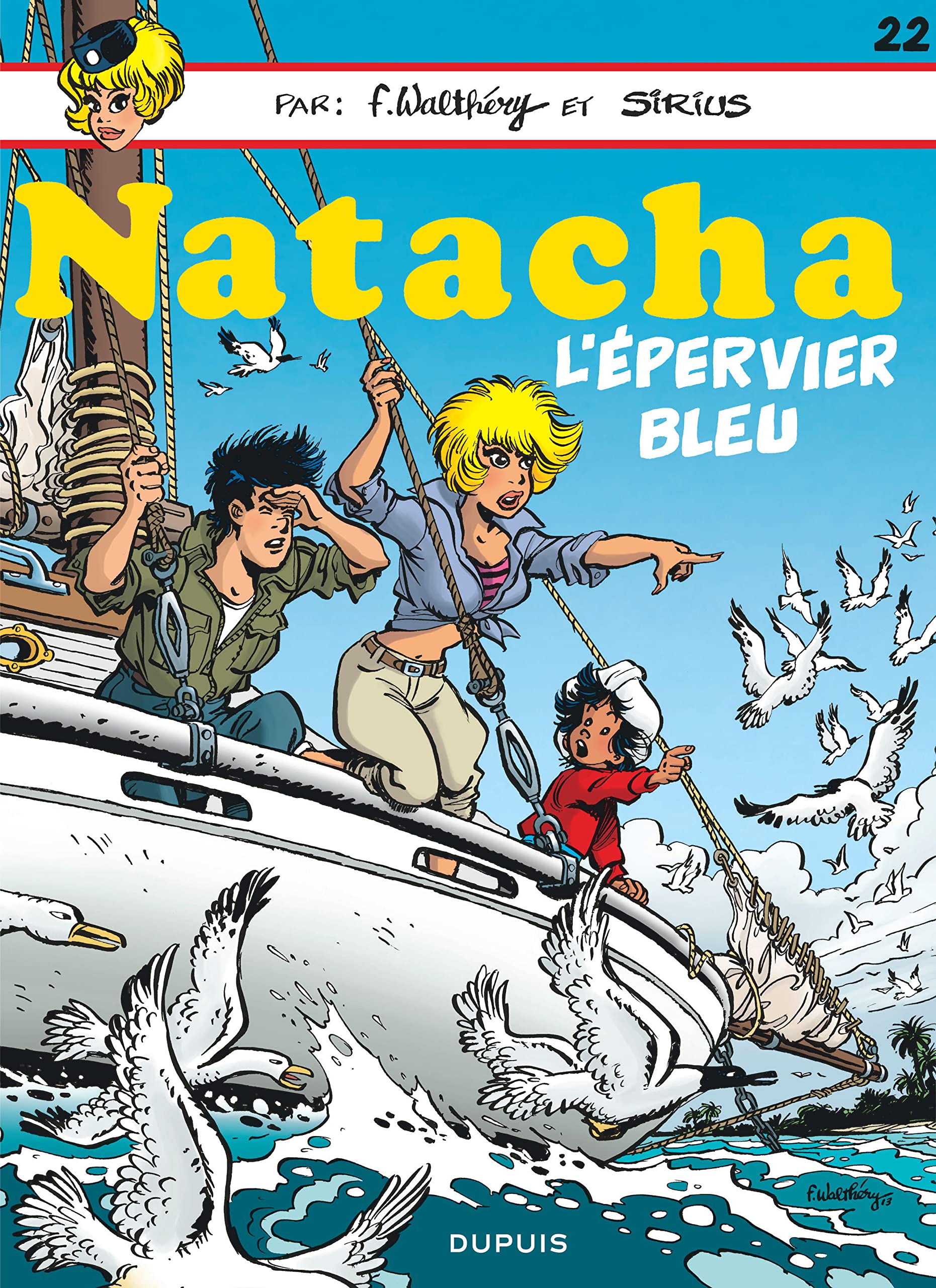 Natacha - Tome 22 - L'Epervier bleu 9782800148113
