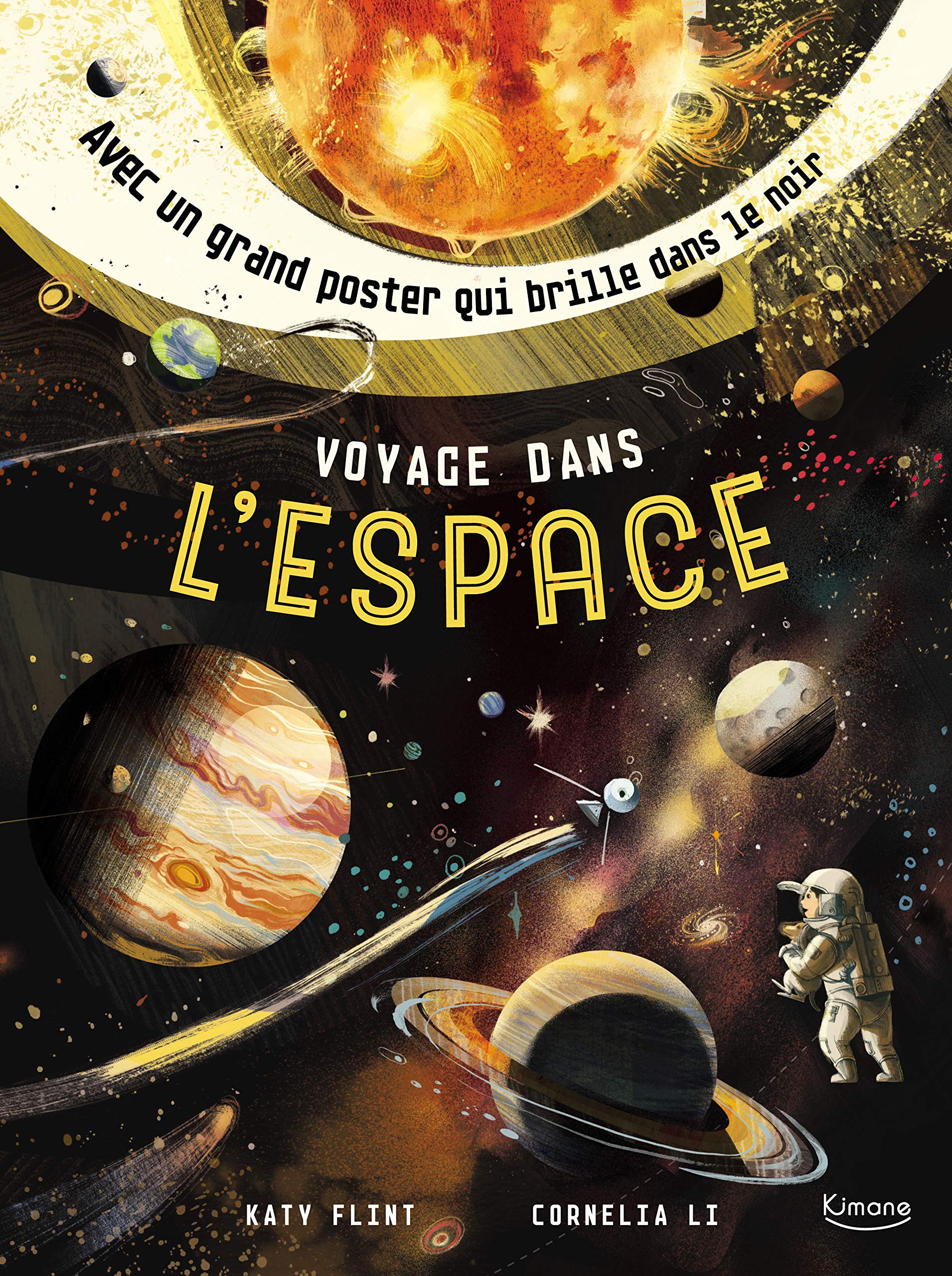 Merveilleux documentaires - Voyage dans l'espace (avec un poster phosphorescent) 9782368085769