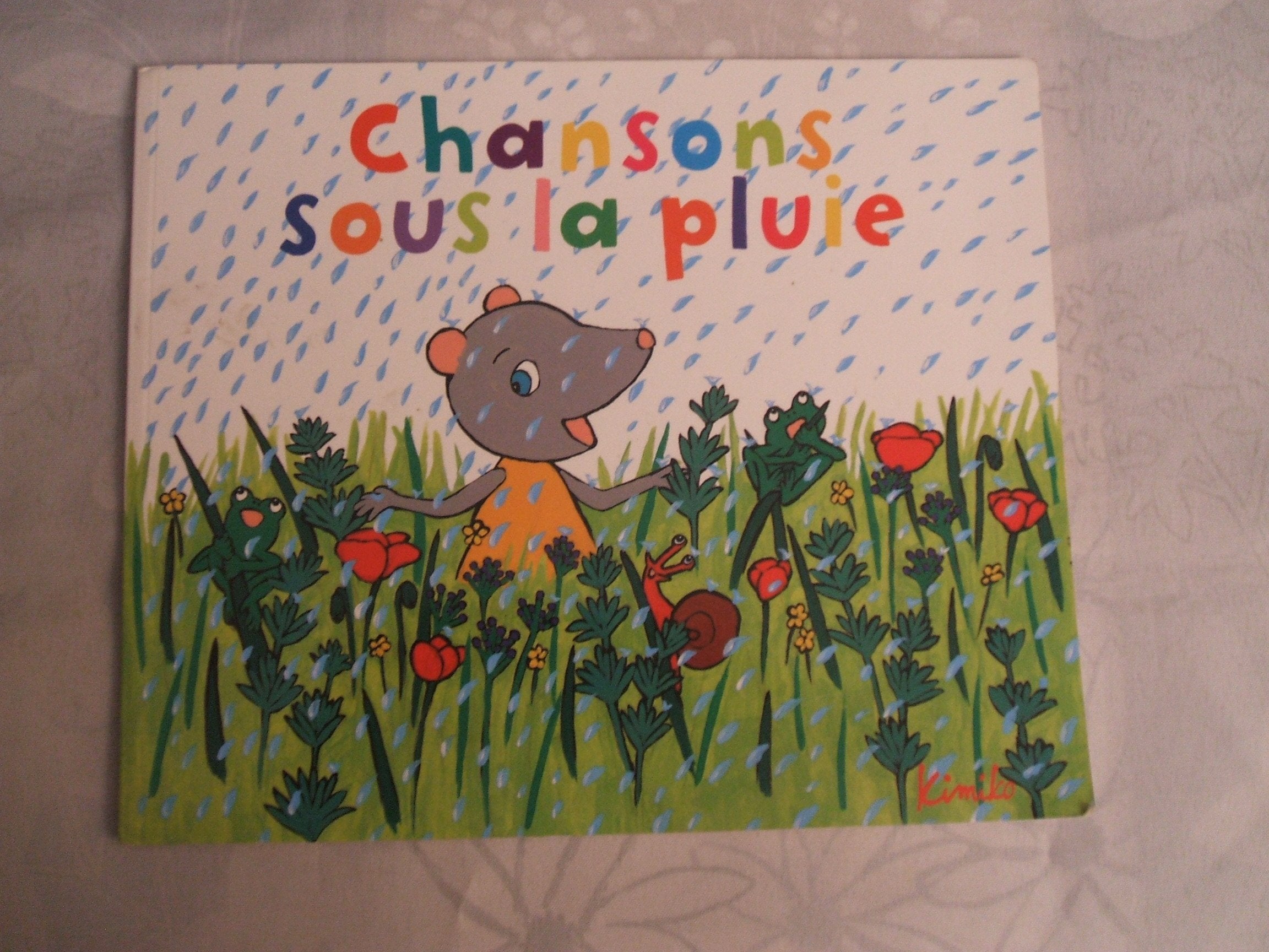 Chansons sous la pluie 9782211088350