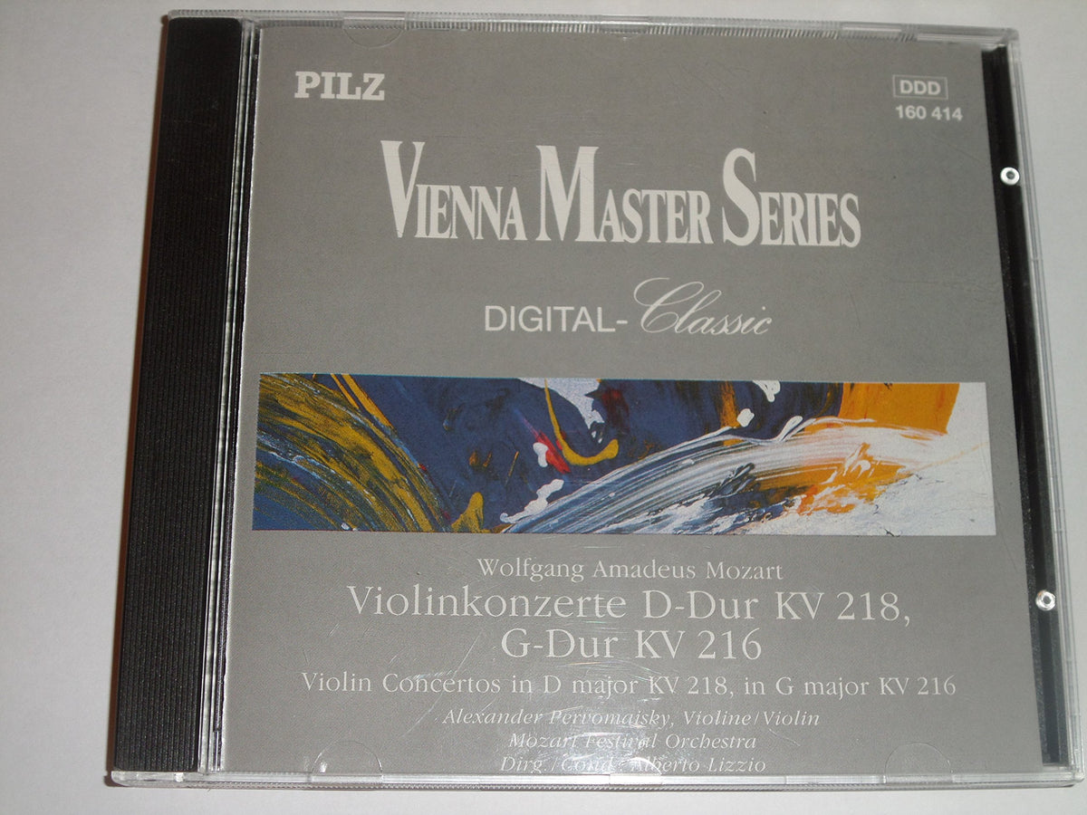 Wolfgang Amadeus Mozart -Violinkonzerte KV 218, 216 0036244604148