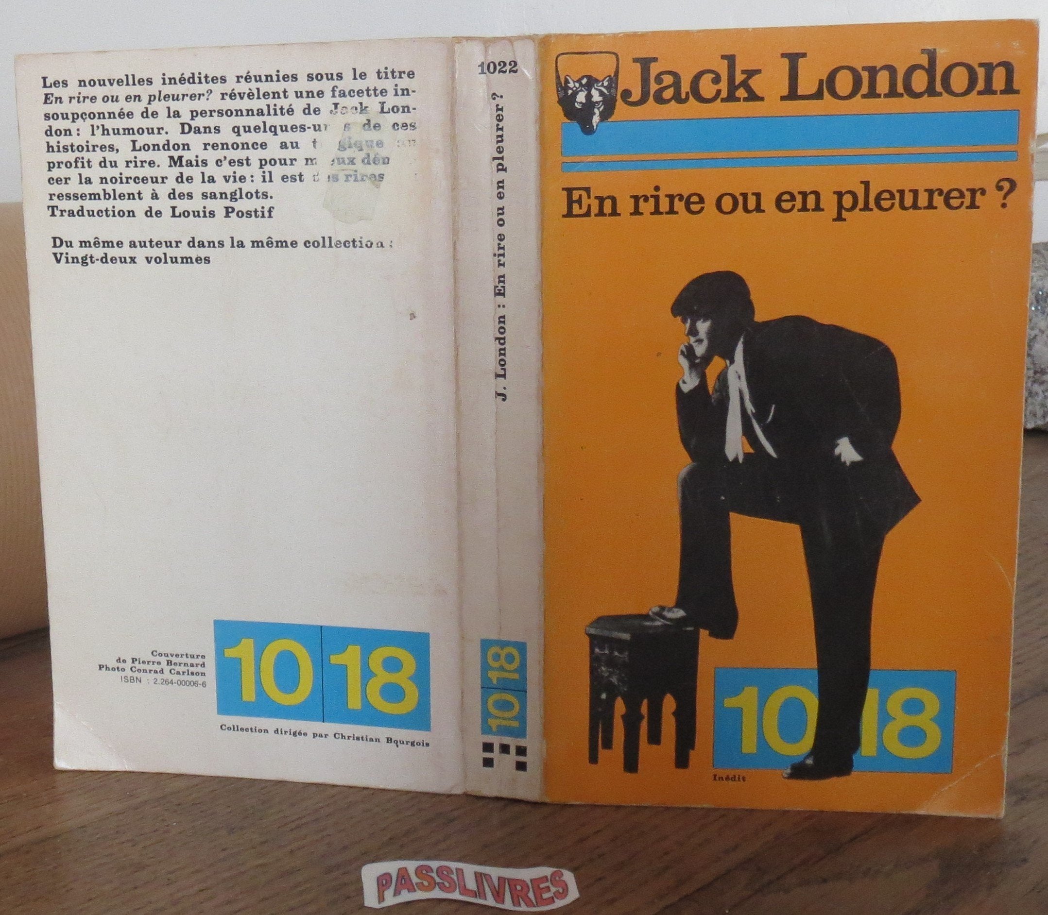 En rire ou en pleurer ? : nouvelles 9782264000064