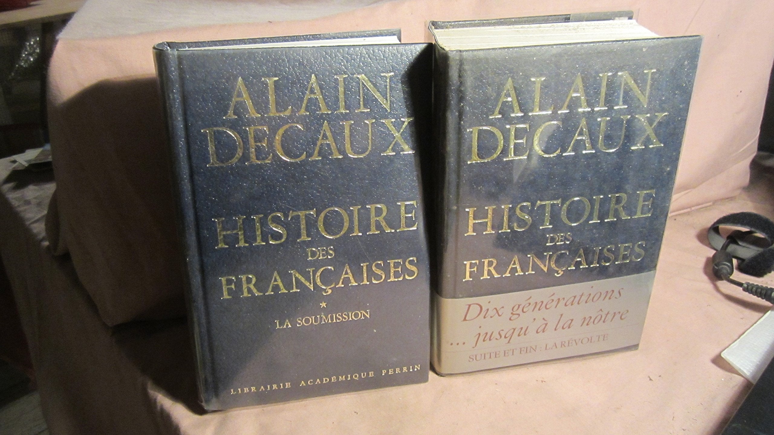 HISTOIRE DES FRANCAISES, TOMES 1 et 2: LA SOUMISSION / LA REVOLTE